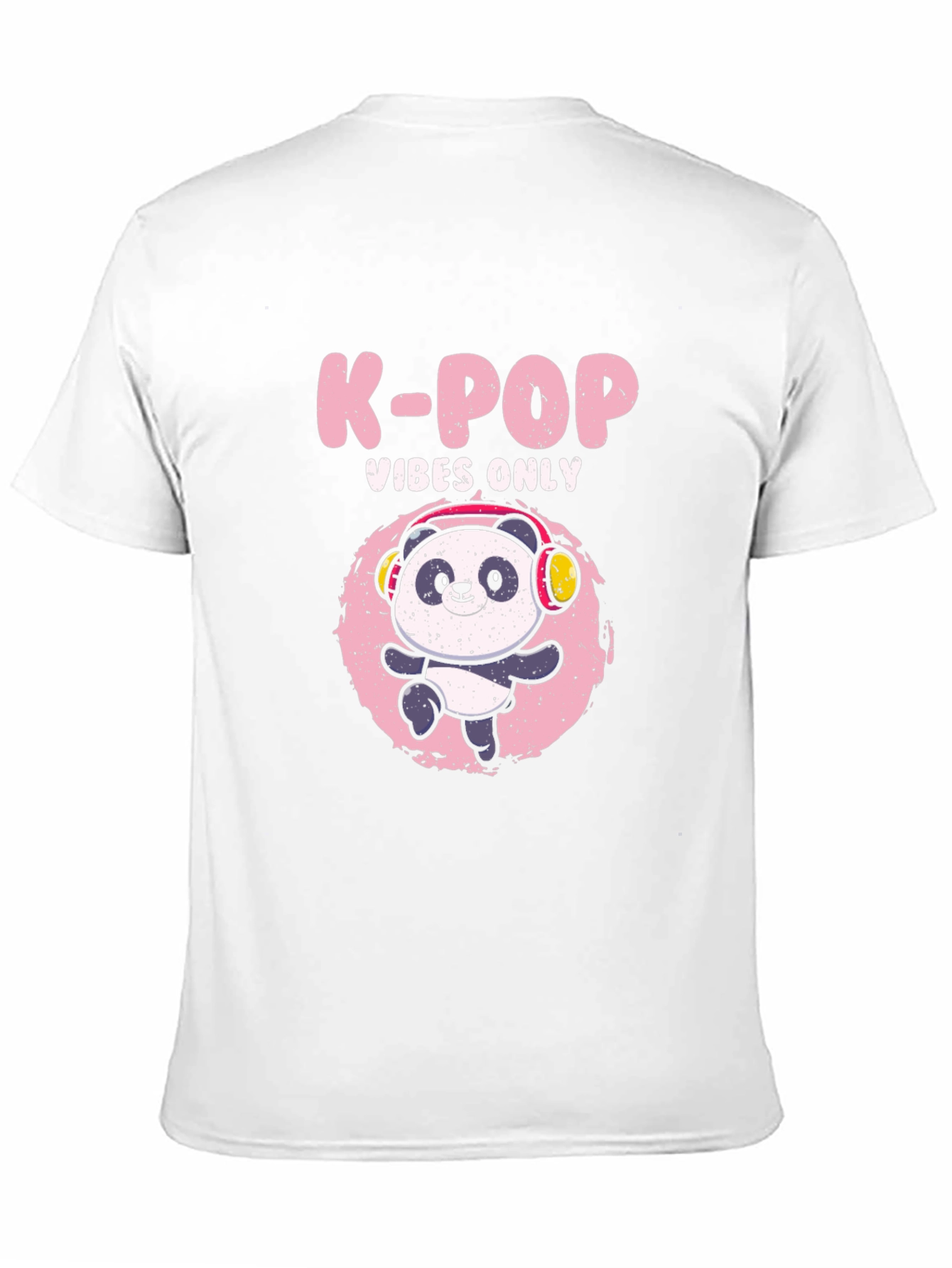K-Pop Vibes Only Panda T-Shirt