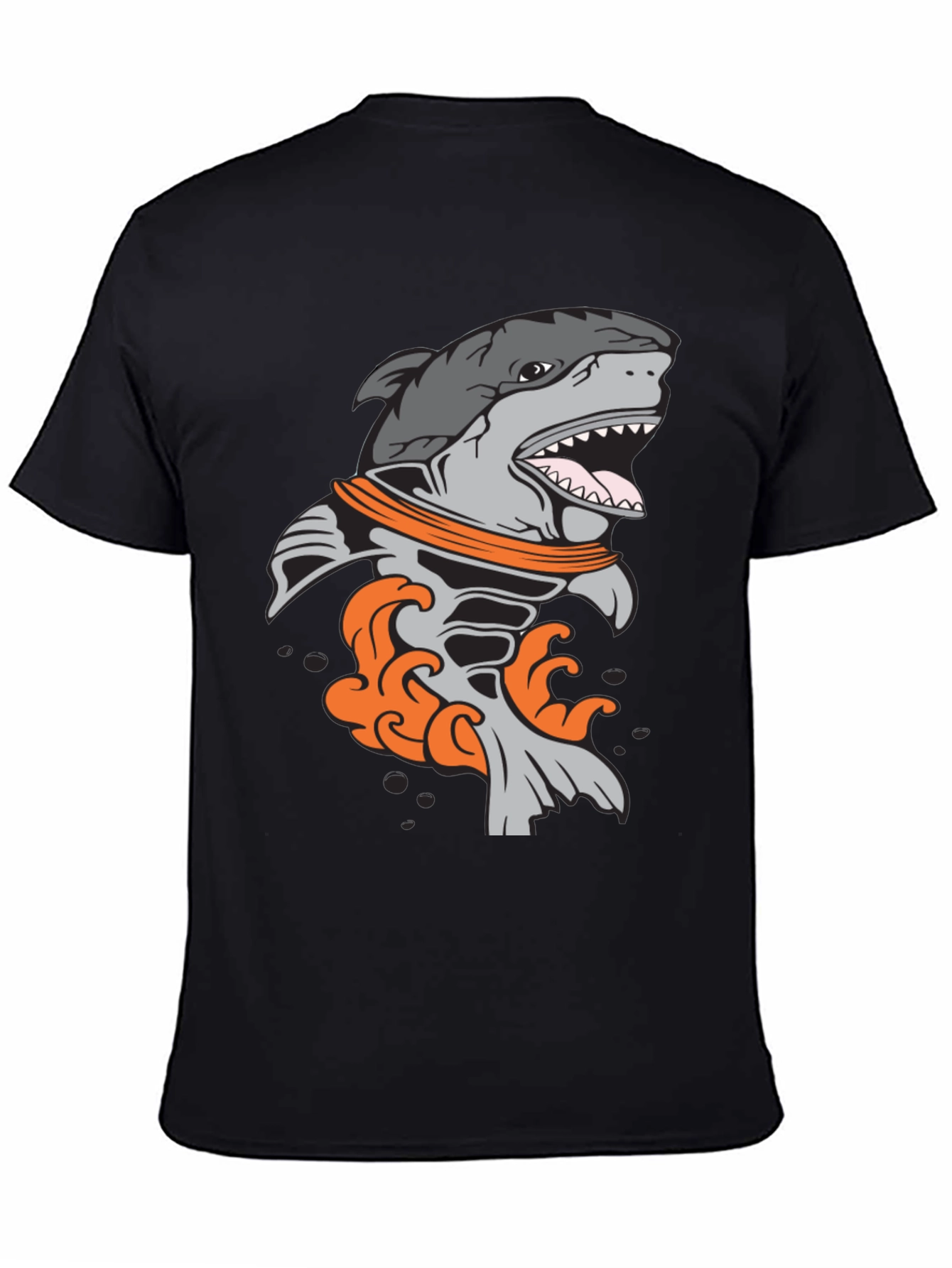 Shark Astronaut Graphic T-Shirt - Unique Design