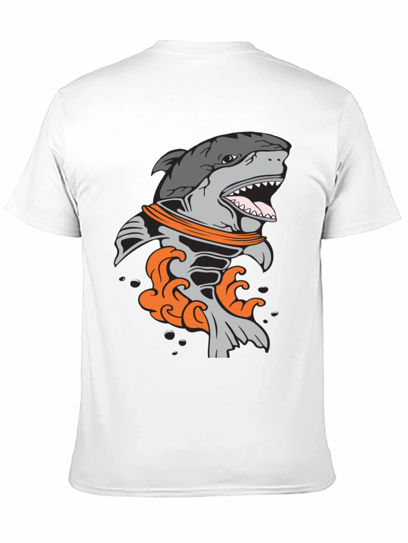 Shark Astronaut Graphic T-Shirt - Unique Design