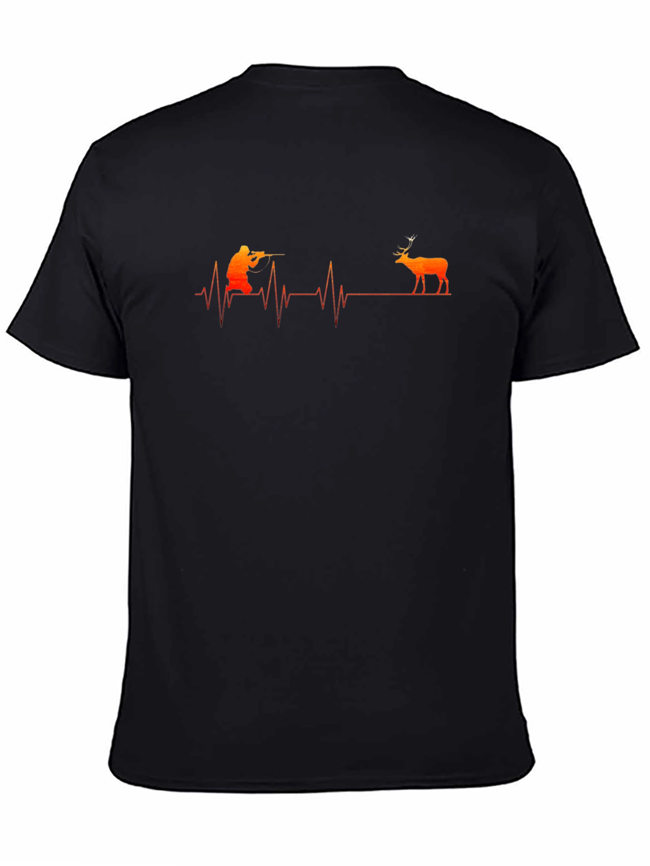 Hunter Heartbeat Graphic Tee - Black