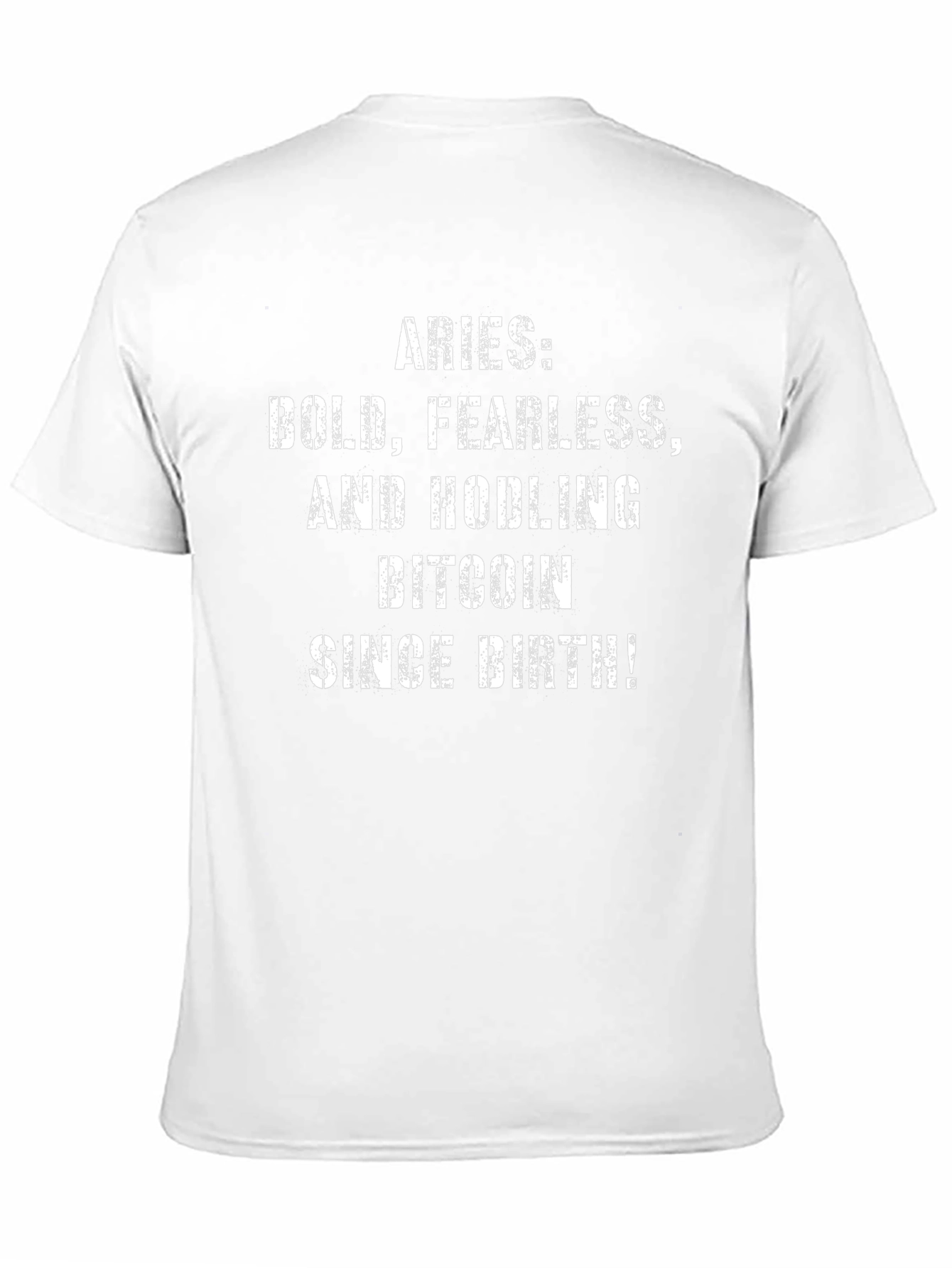 Aries Bitcoin Hodler T-Shirt