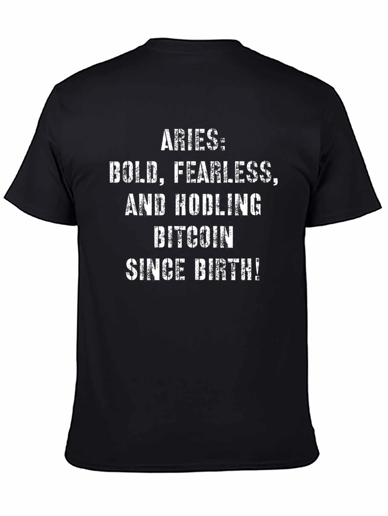 Aries Bitcoin Hodler T-Shirt