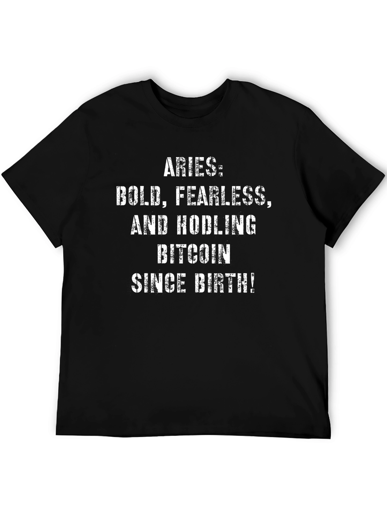 Aries Bitcoin Hodler T-Shirt