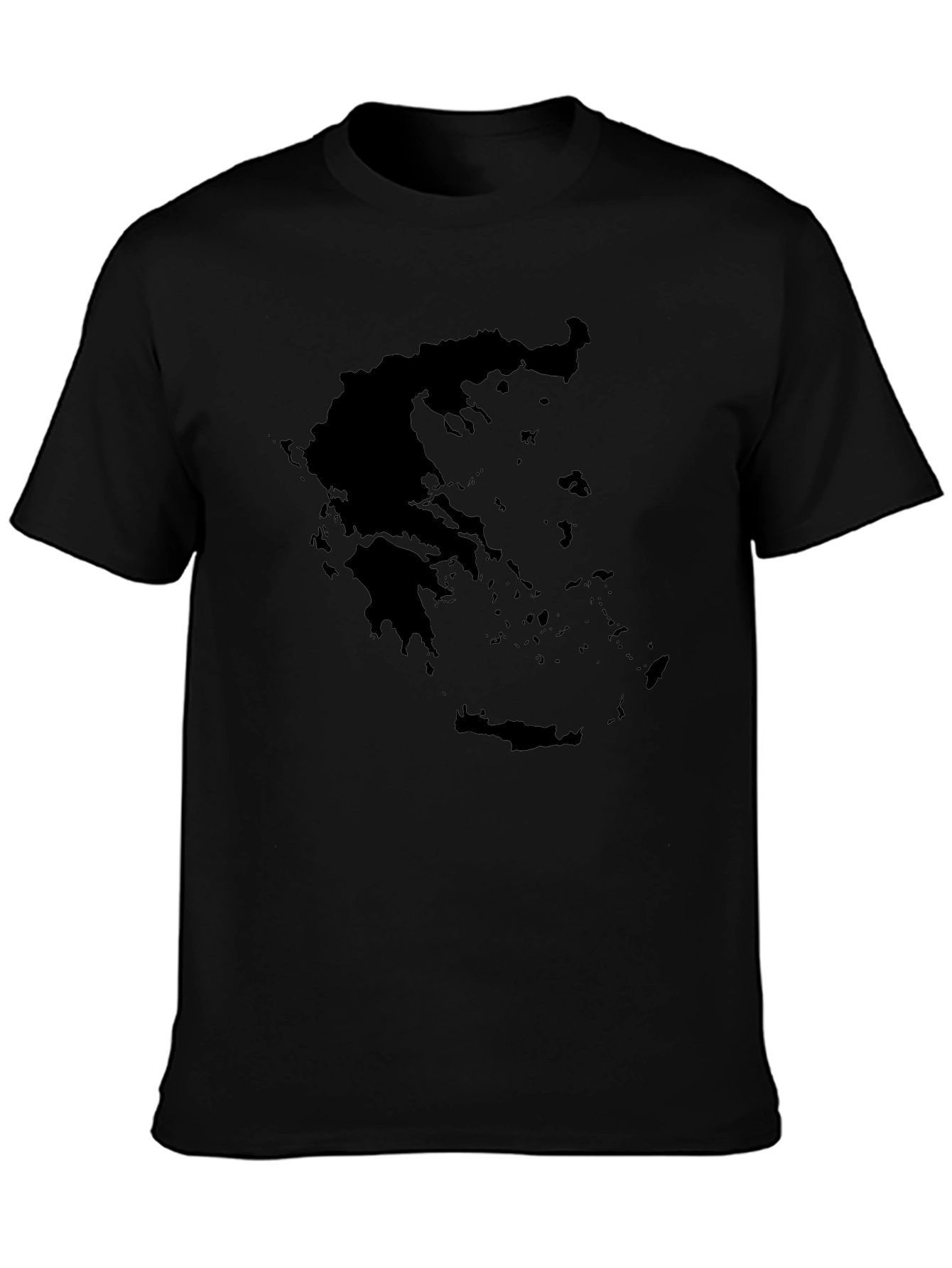 Greece Map Graphic T-Shirt