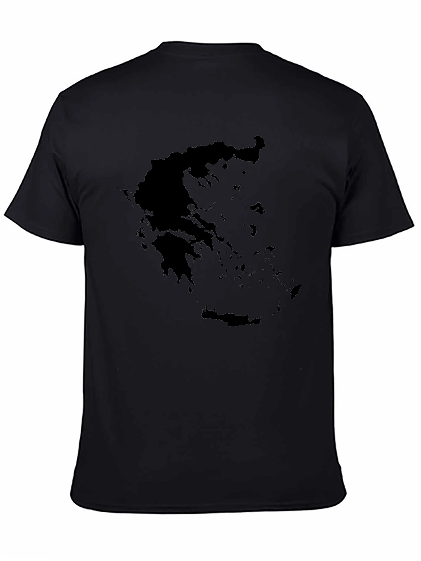 Greece Map Graphic T-Shirt