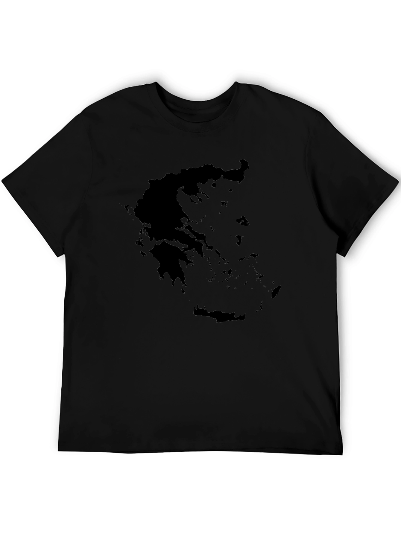 Greece Map Graphic T-Shirt