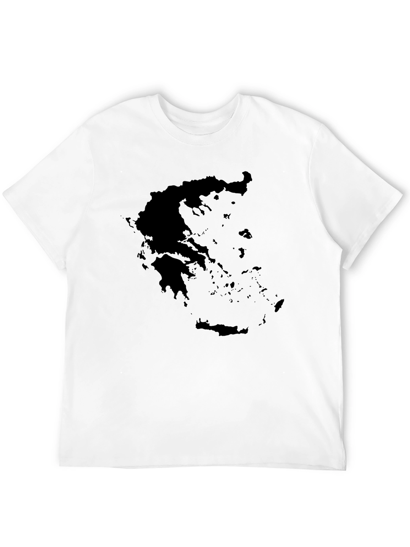 Greece Map Graphic T-Shirt