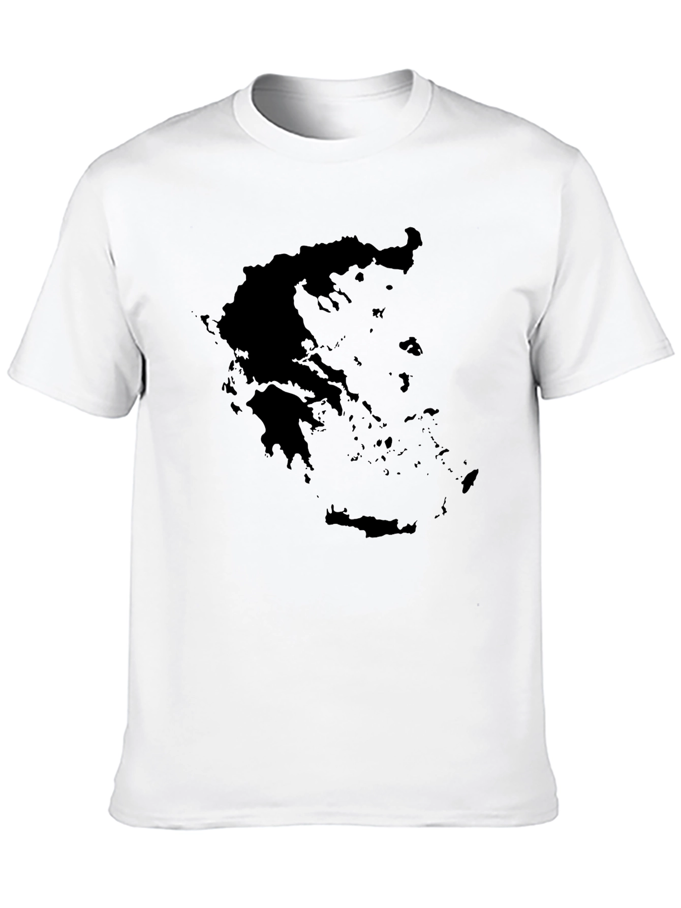 Greece Map Graphic T-Shirt