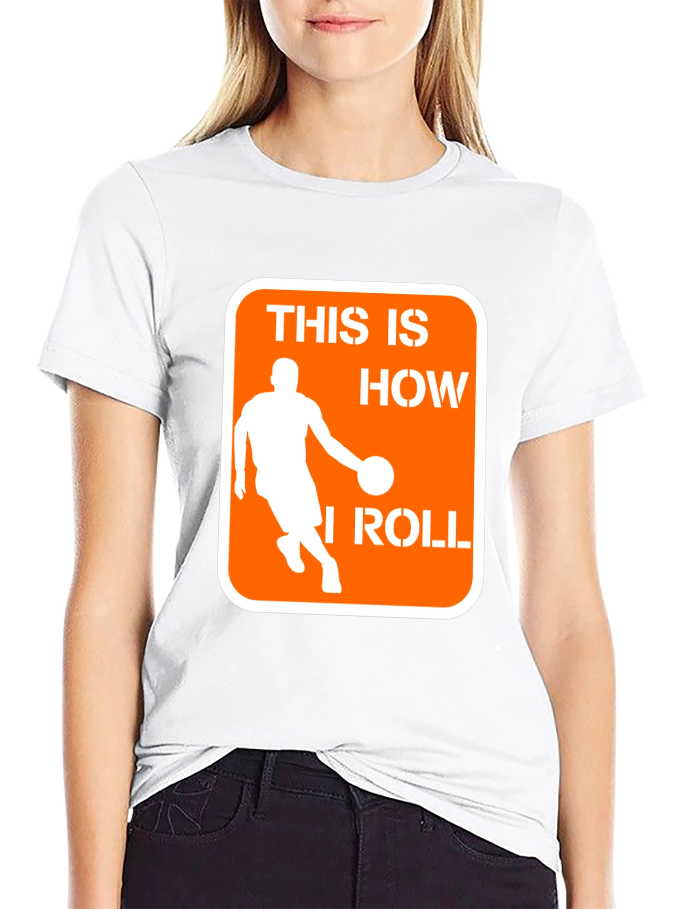 This is How I Roll Basketball T-Shirt