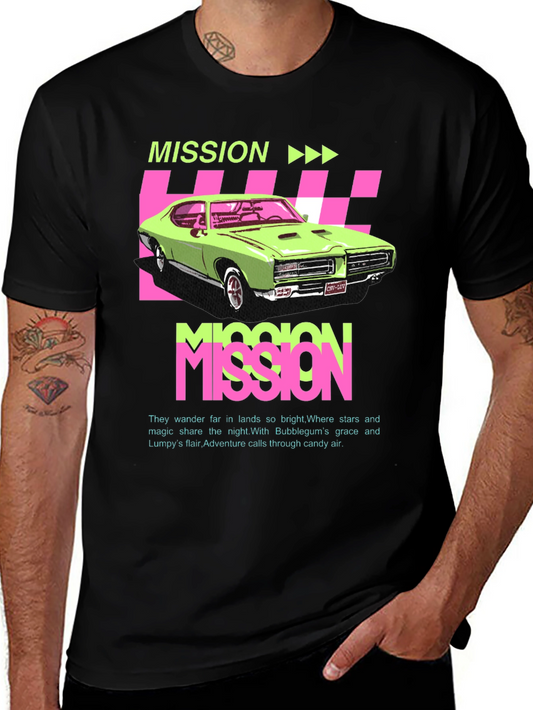 Mission Car Graphic T-Shirt