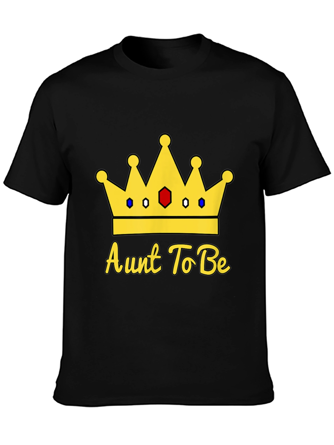 Aunt To Be Crown T-Shirt