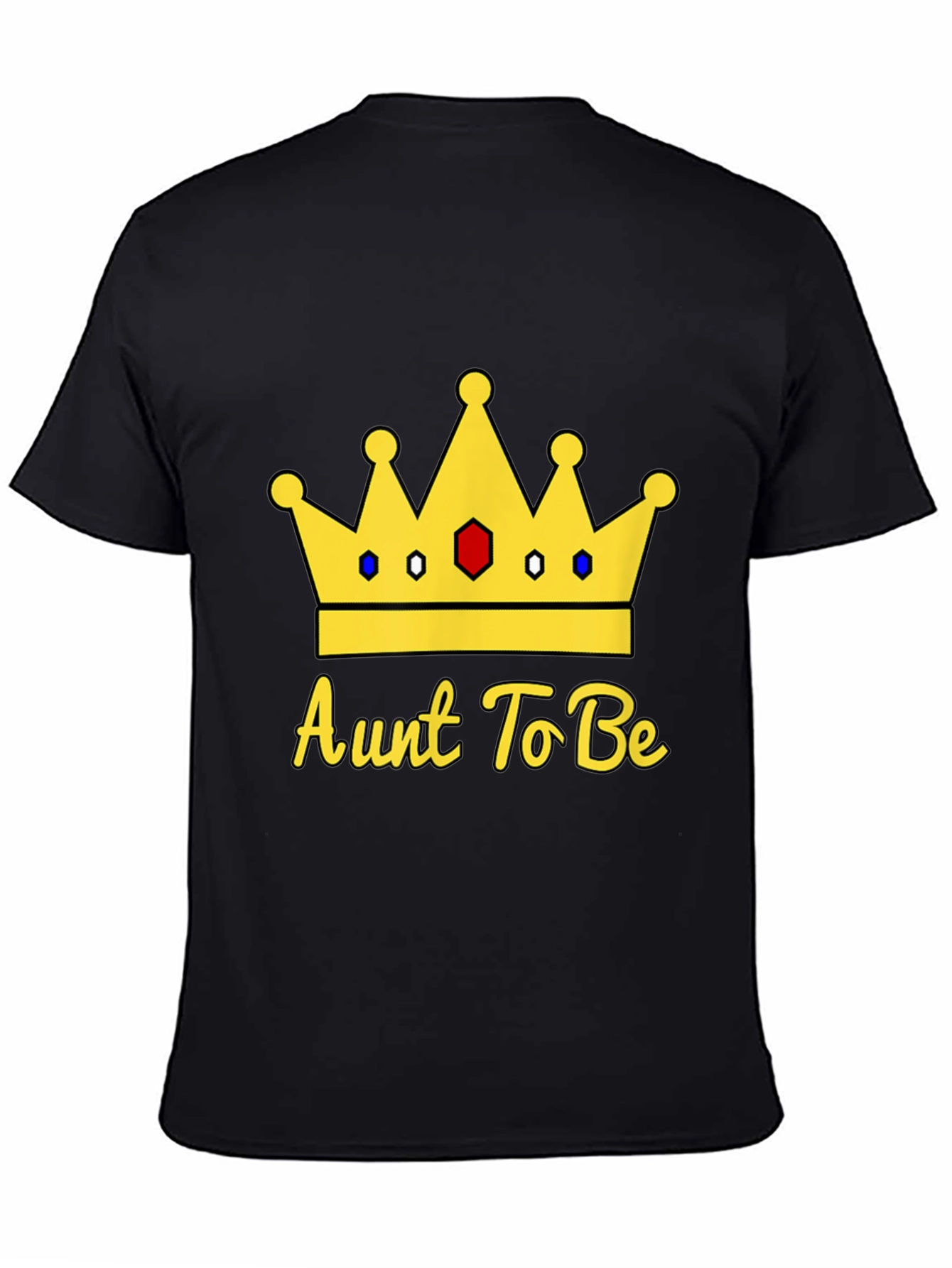 Aunt To Be Crown T-Shirt