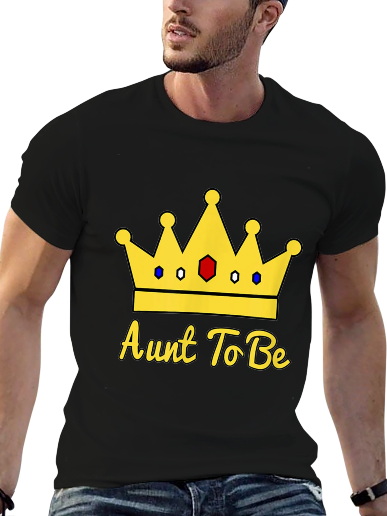 Aunt To Be Crown T-Shirt