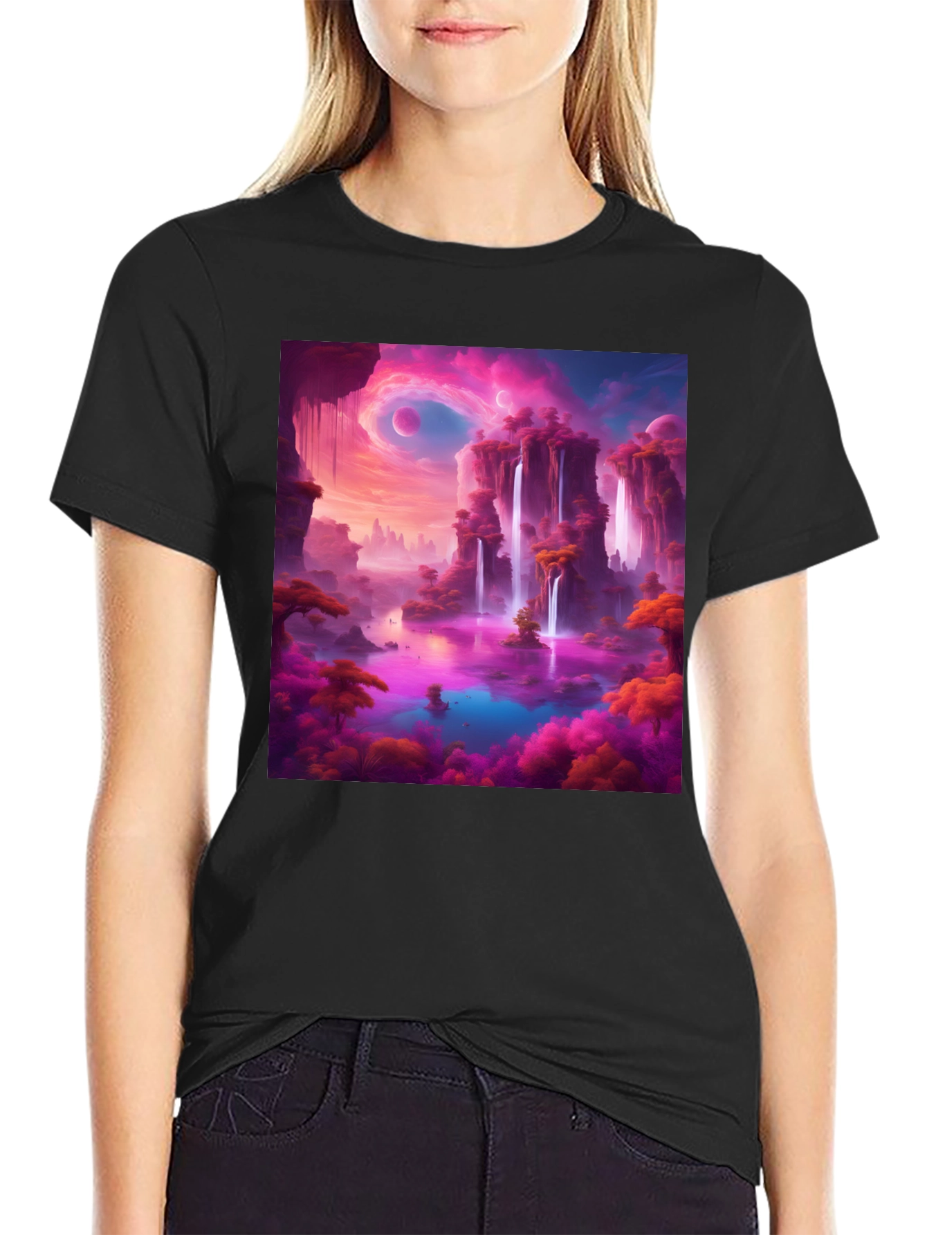 Fantasy Landscape Graphic Tee