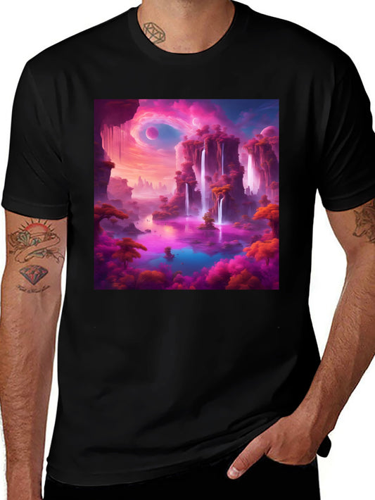 Fantasy Landscape Graphic Tee
