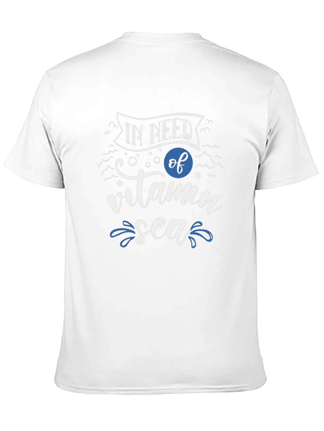 Vitamin Sea Black Graphic Tee