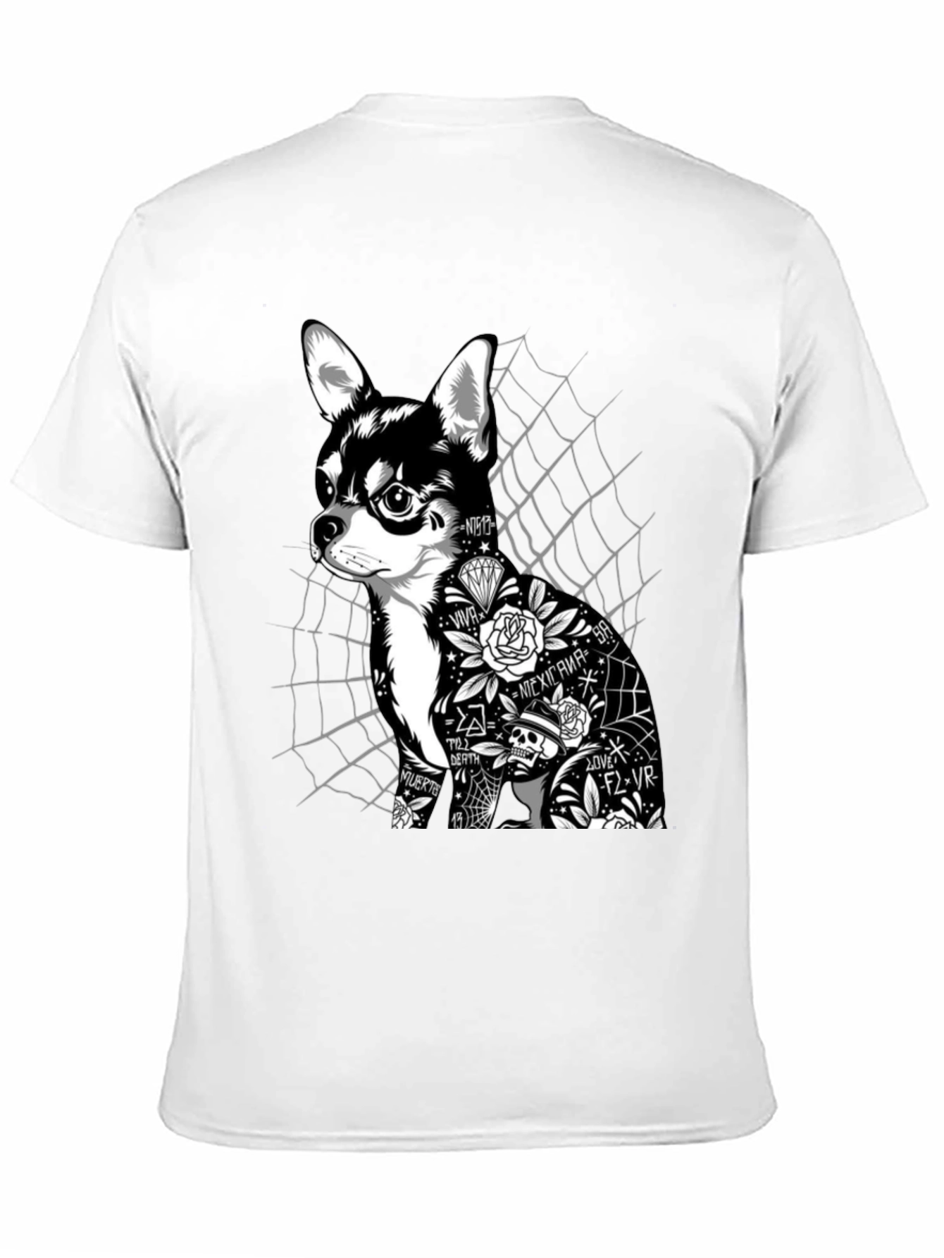 Tattoo Chihuahua Graphic Tee - Unisex