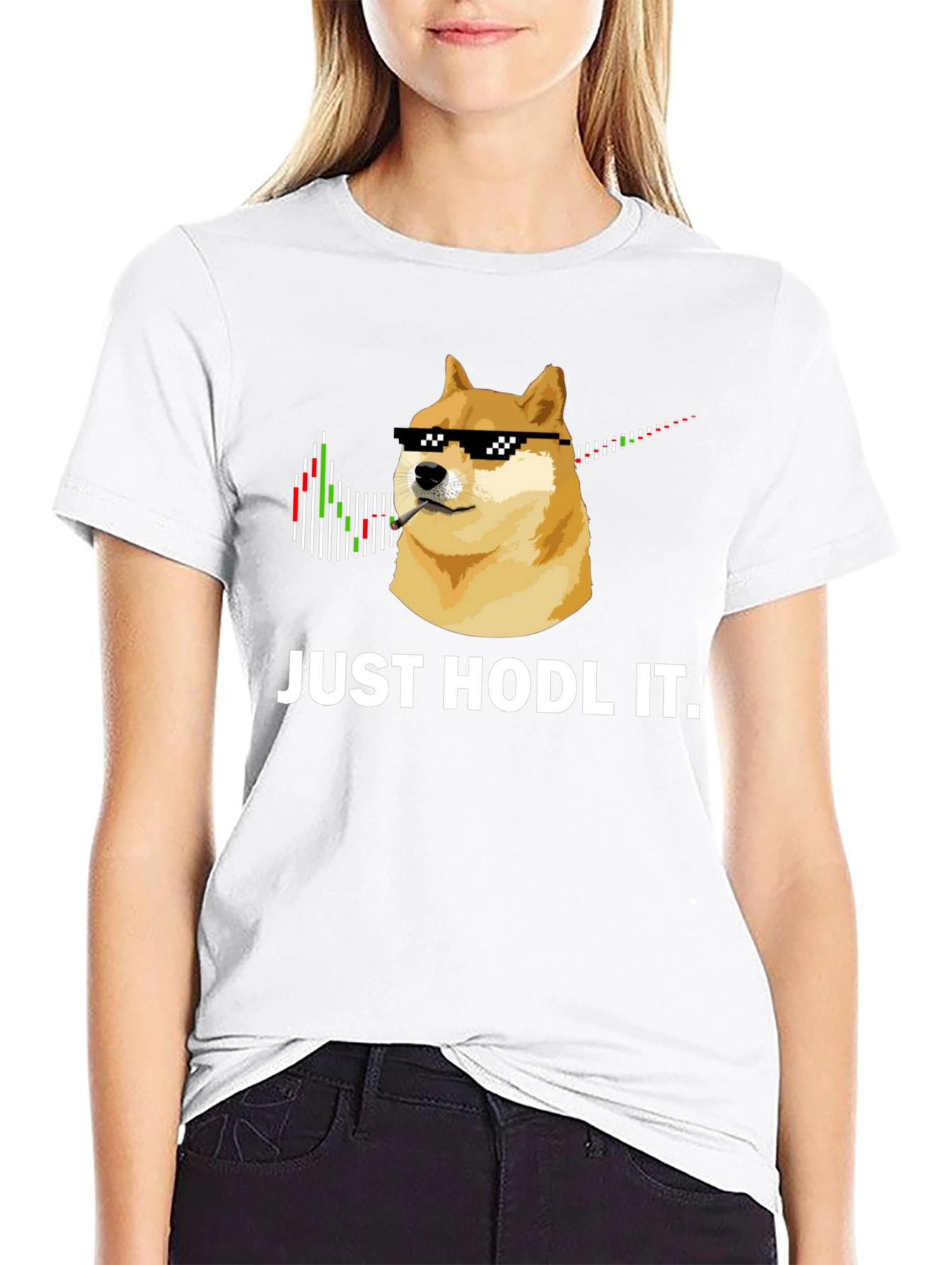 Just Hodl It Doge T-Shirt