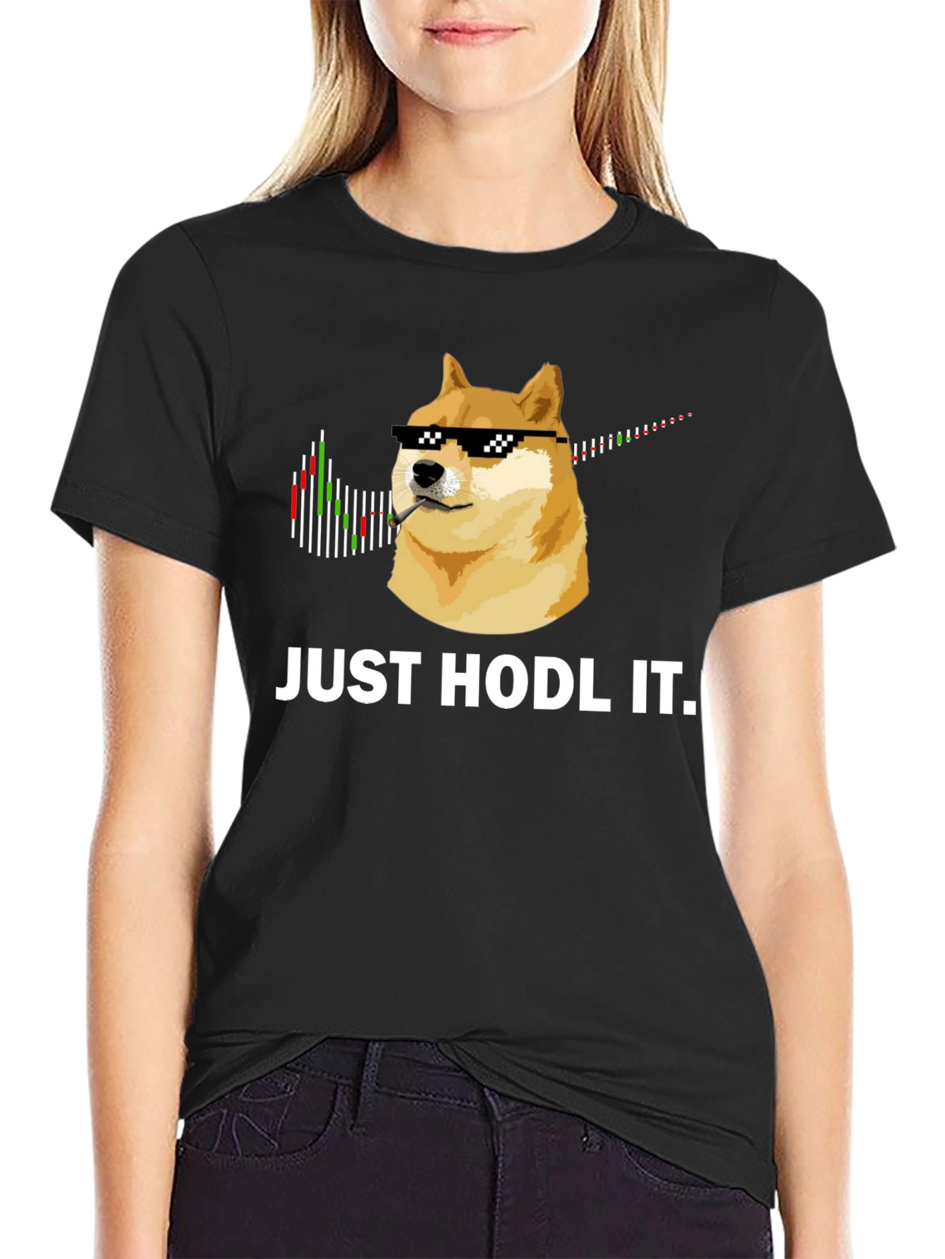 Just Hodl It Doge T-Shirt