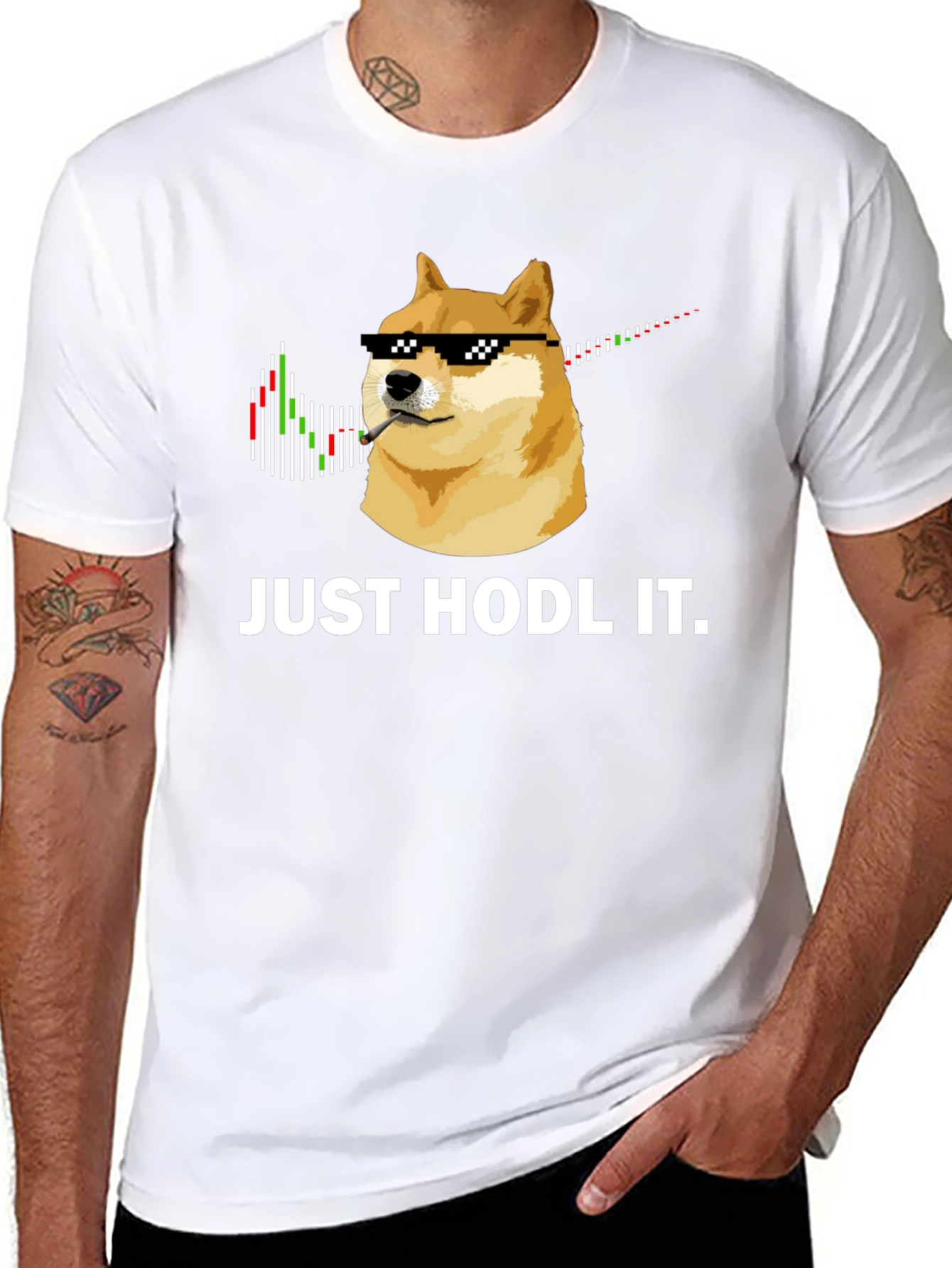 Just Hodl It Doge T-Shirt