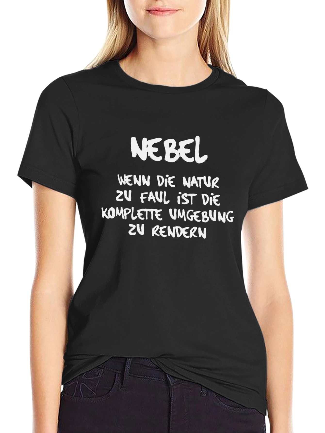 Nebel Graphic Tee - German Humor T-Shirt