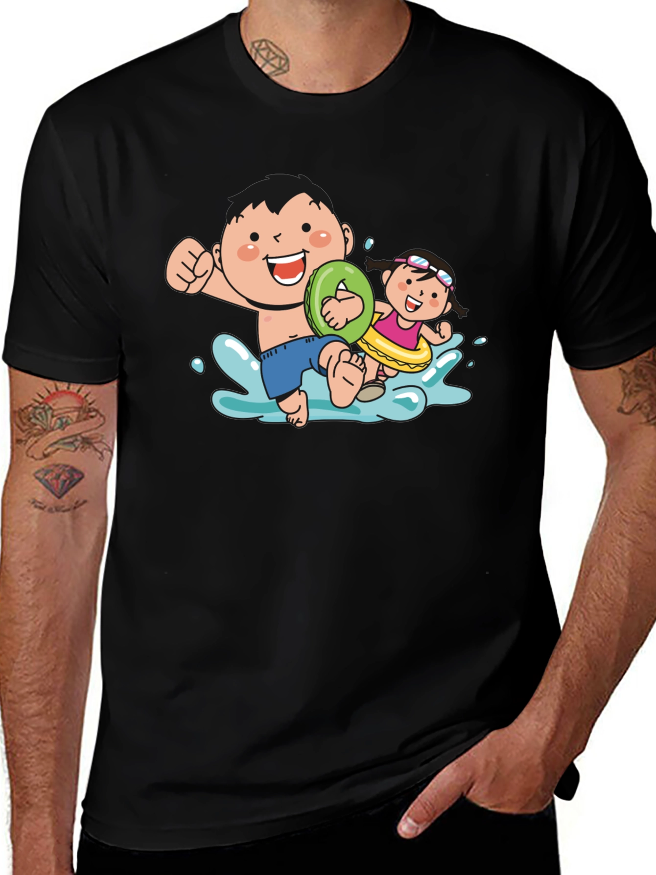 Fun Cartoon Summer Kids T-Shirt