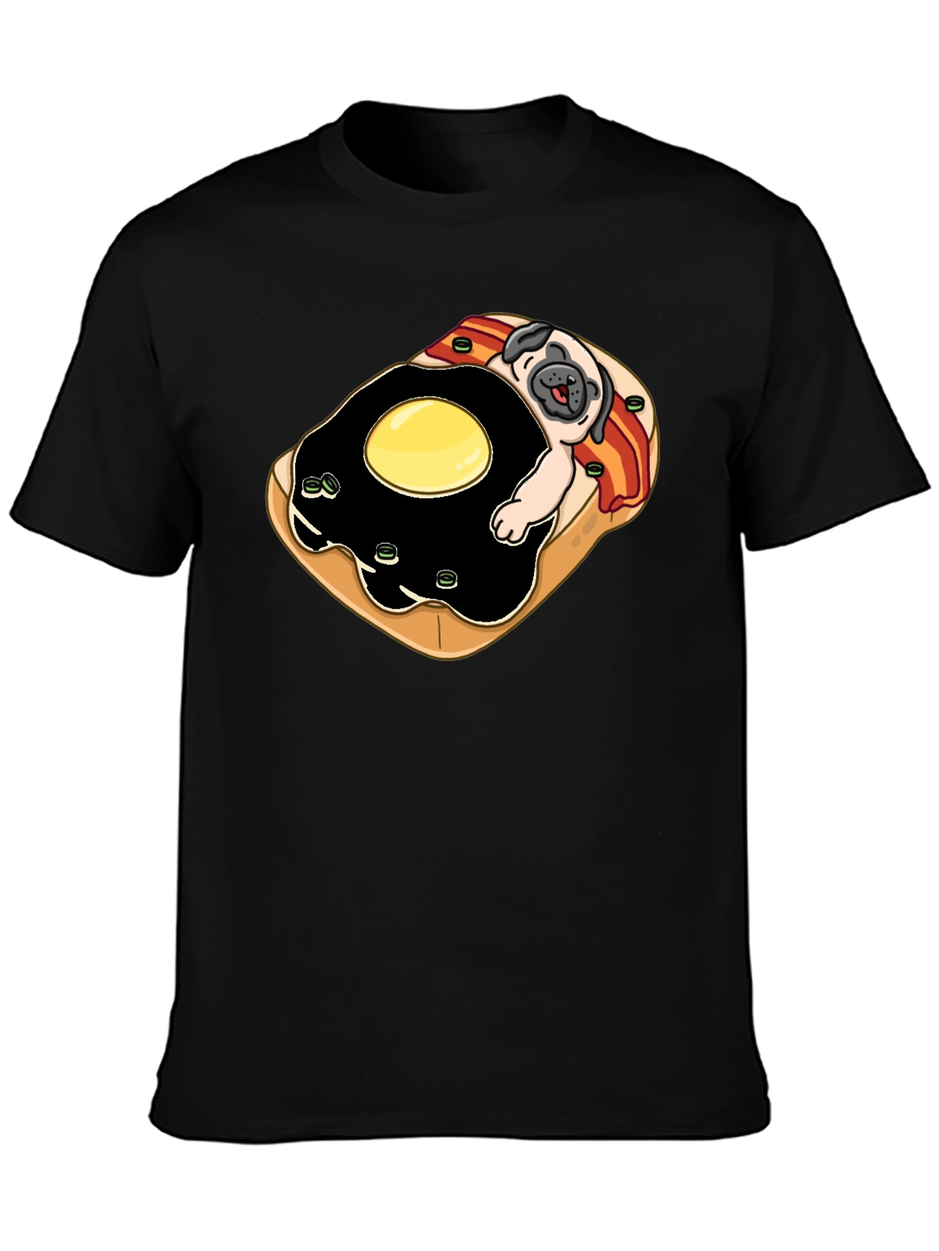 Pug Life Toast T-Shirt