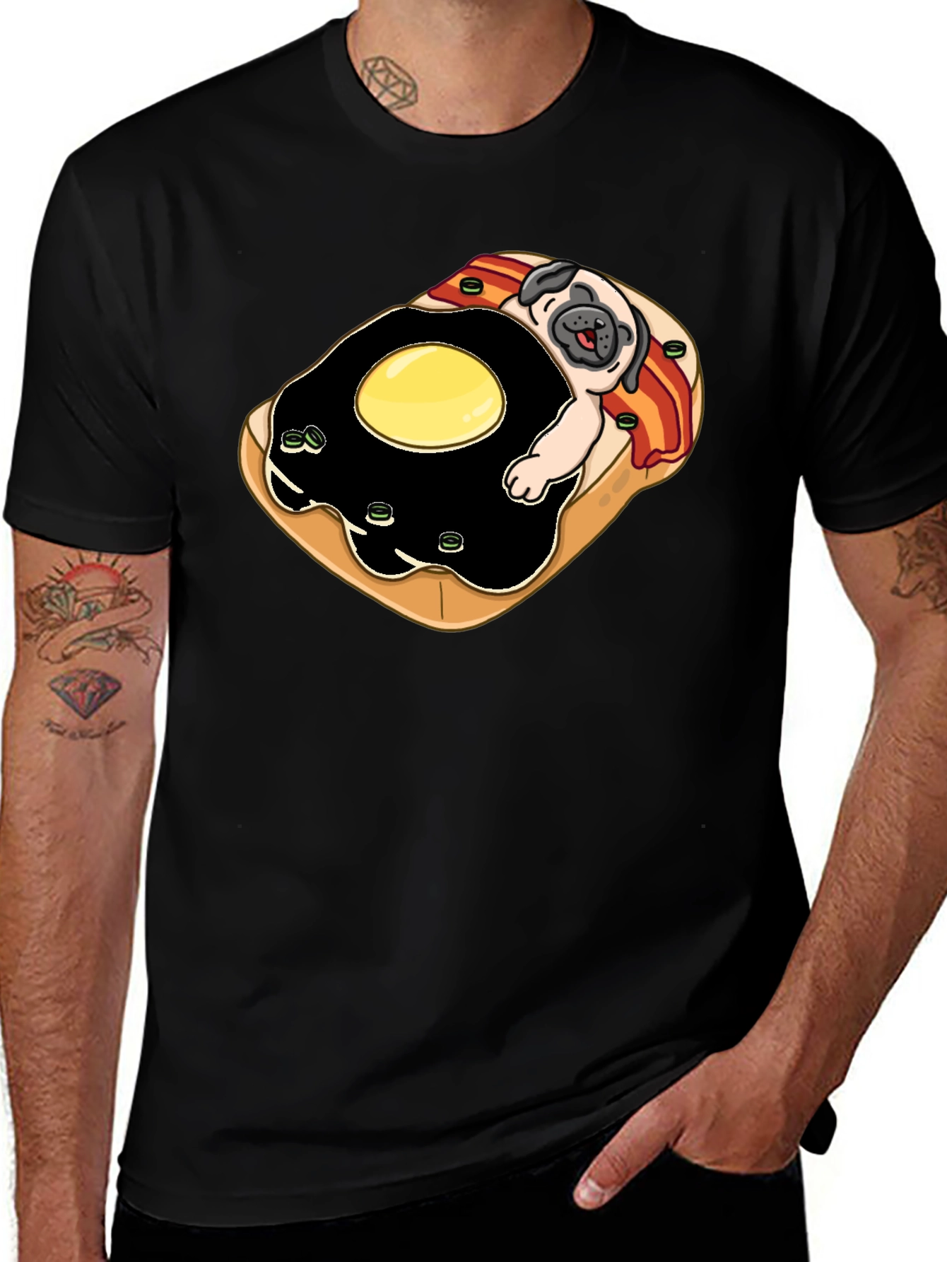 Pug Life Toast T-Shirt