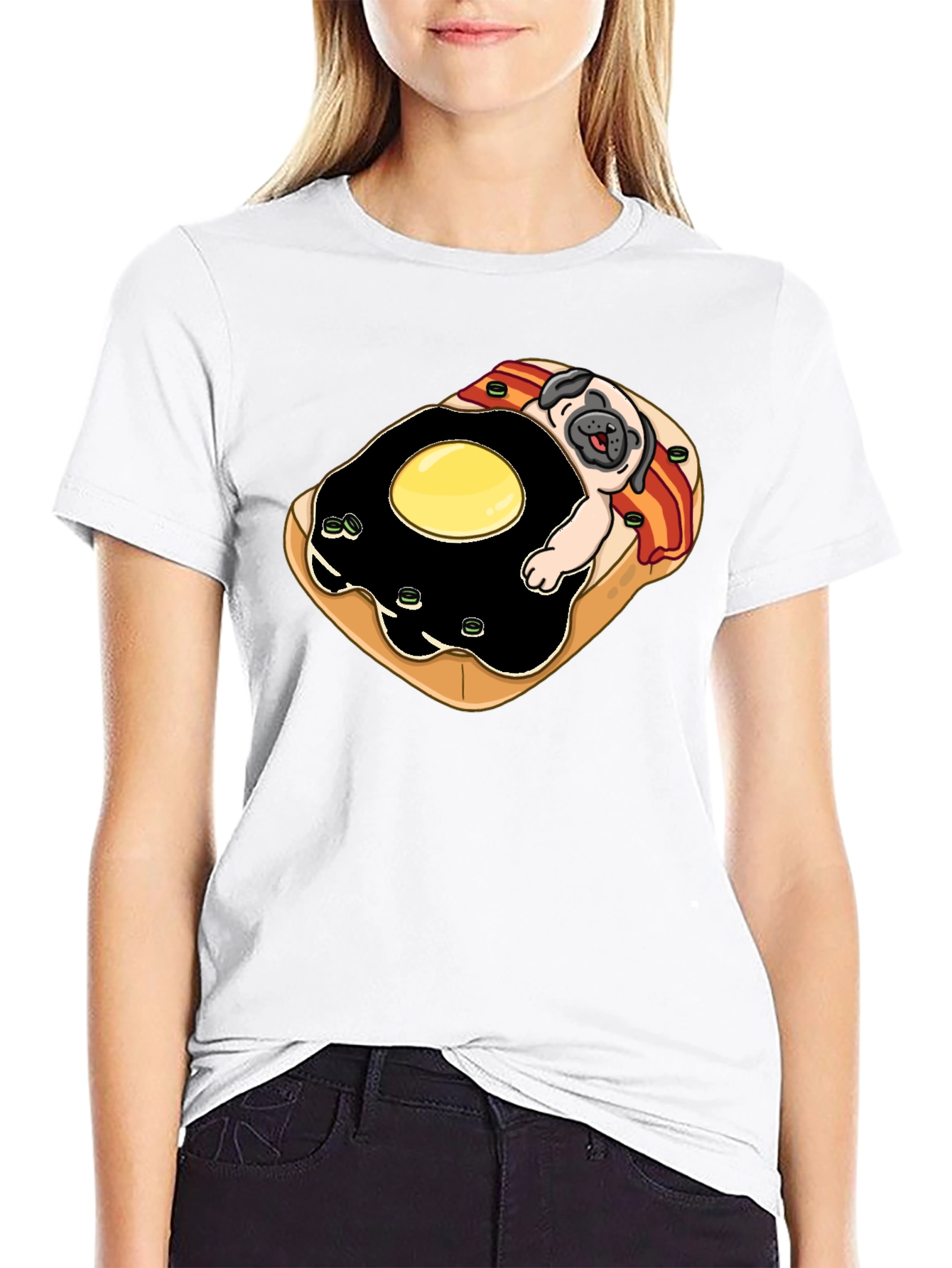 Pug Life Toast T-Shirt