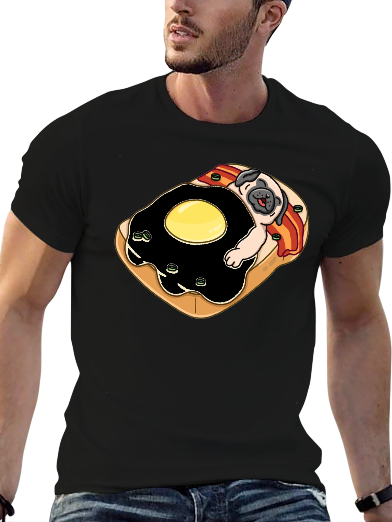Pug Life Toast T-Shirt