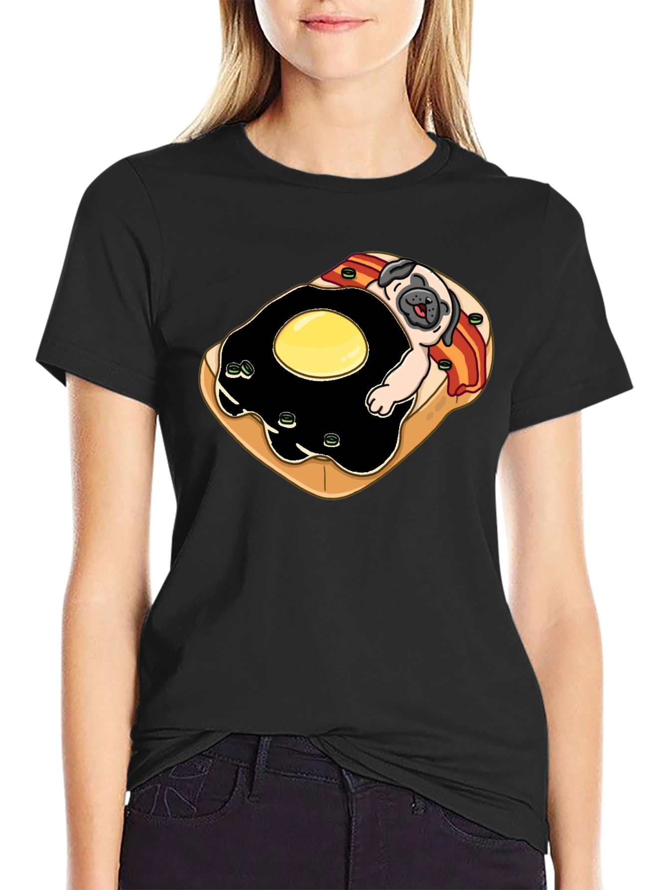Pug Life Toast T-Shirt