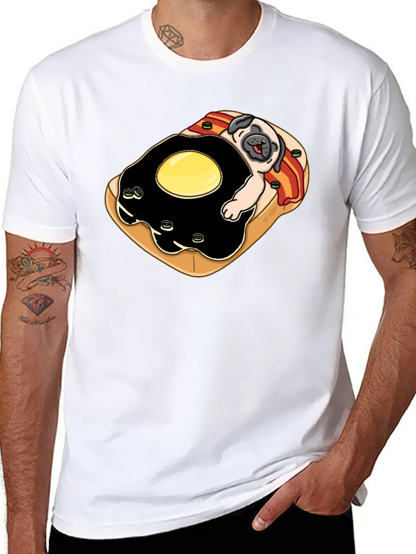 Pug Life Toast T-Shirt