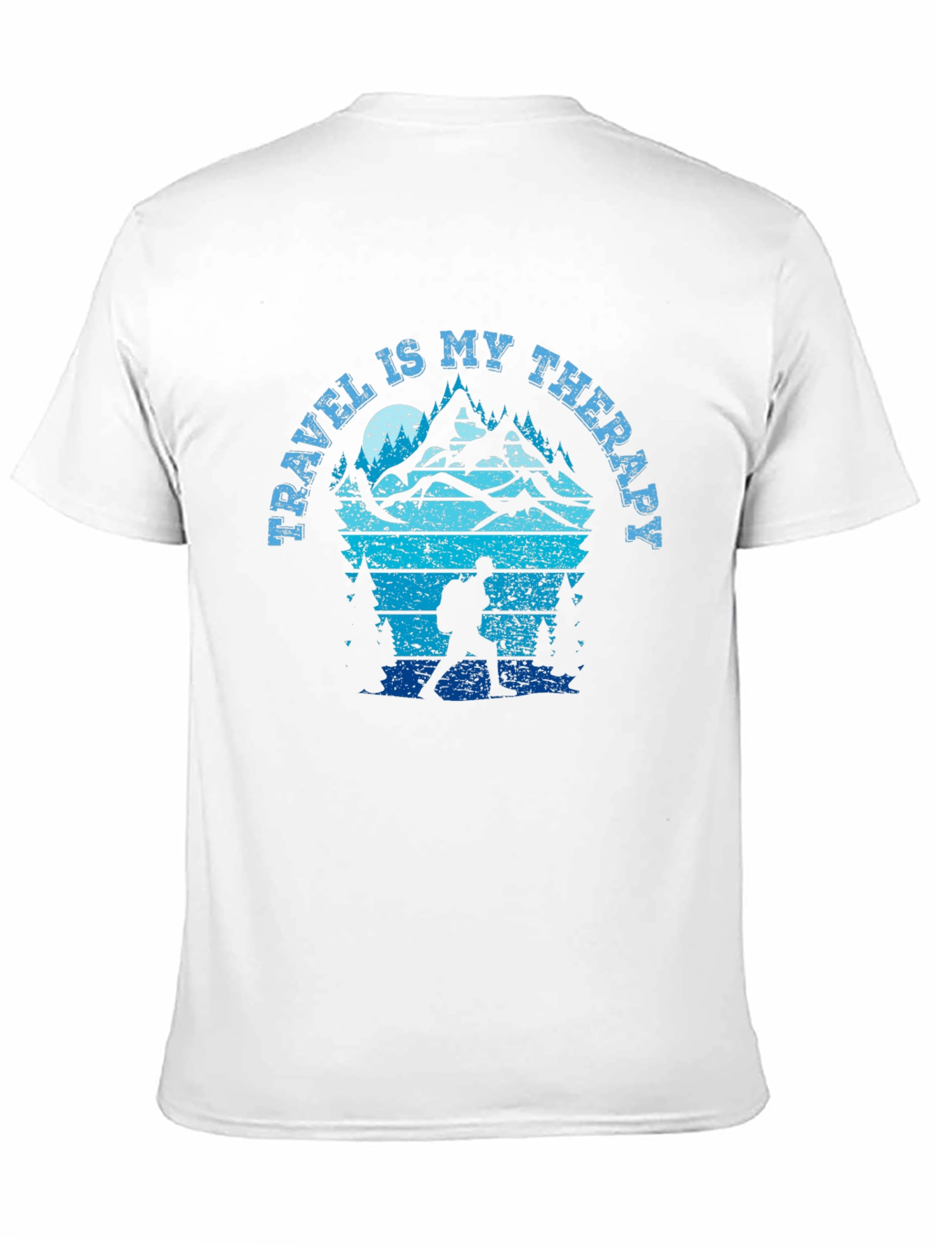 Travel Is My Therapy Hiking T-Shirt