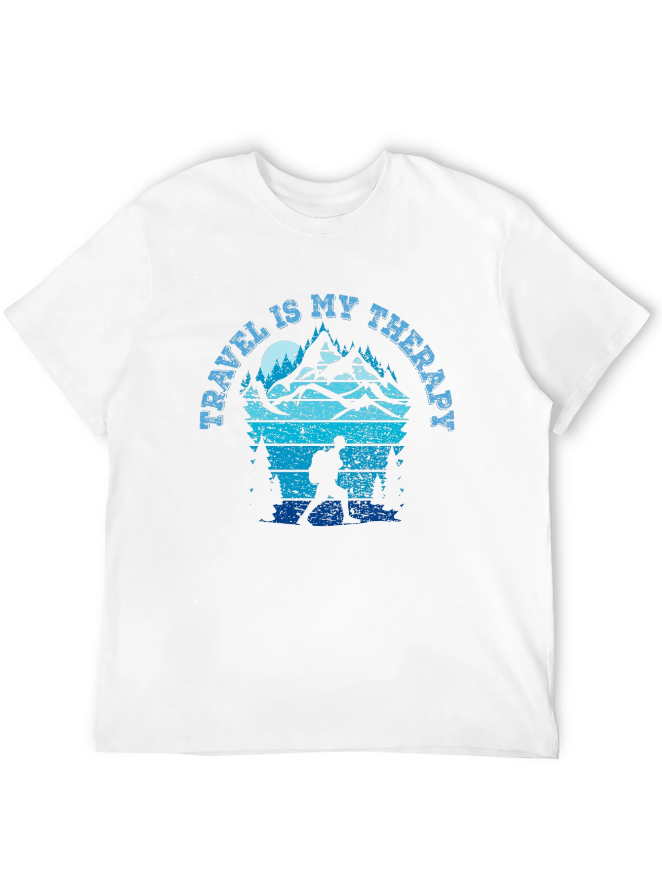 Travel Is My Therapy Hiking T-Shirt