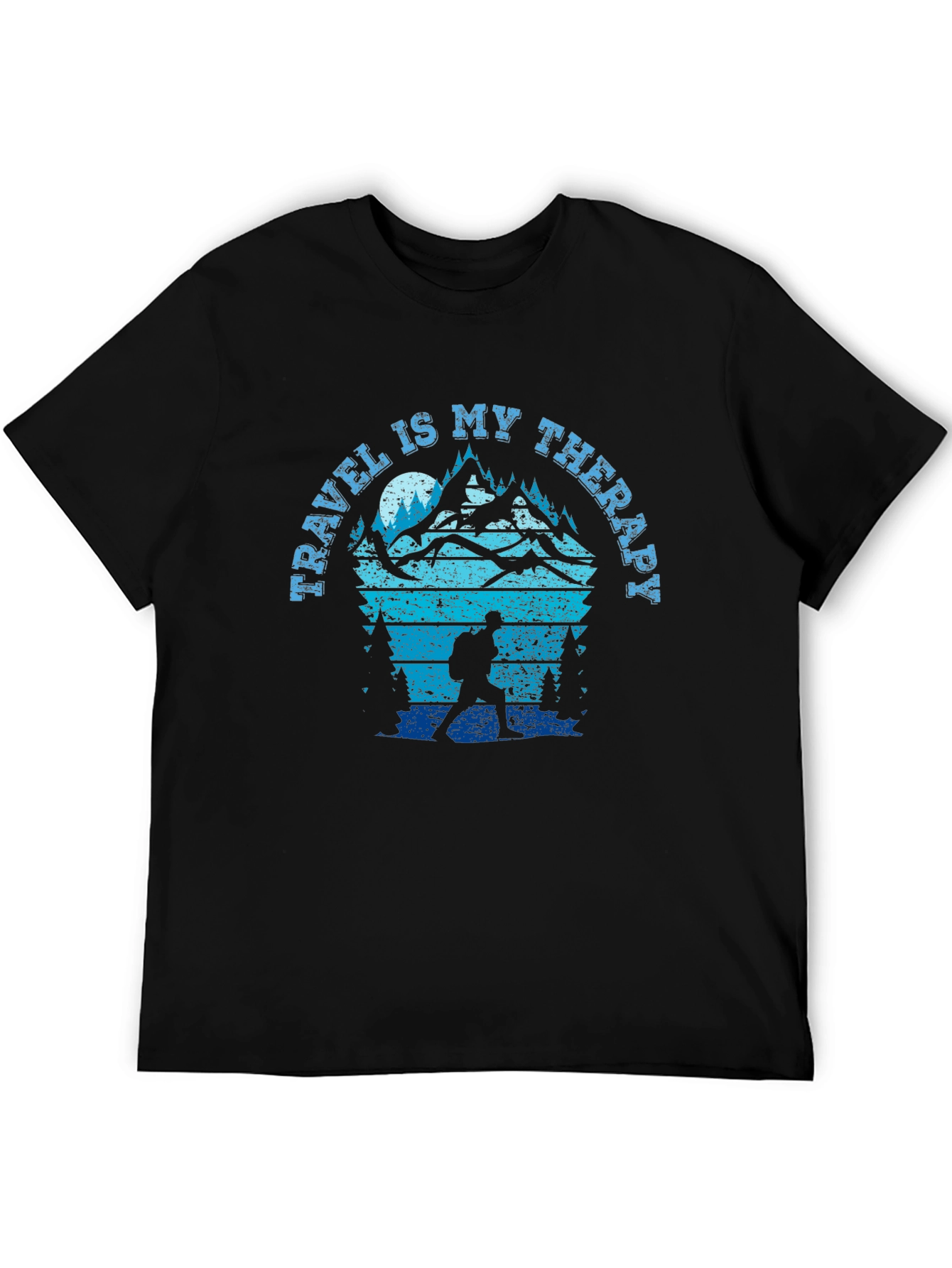 Travel Is My Therapy Hiking T-Shirt