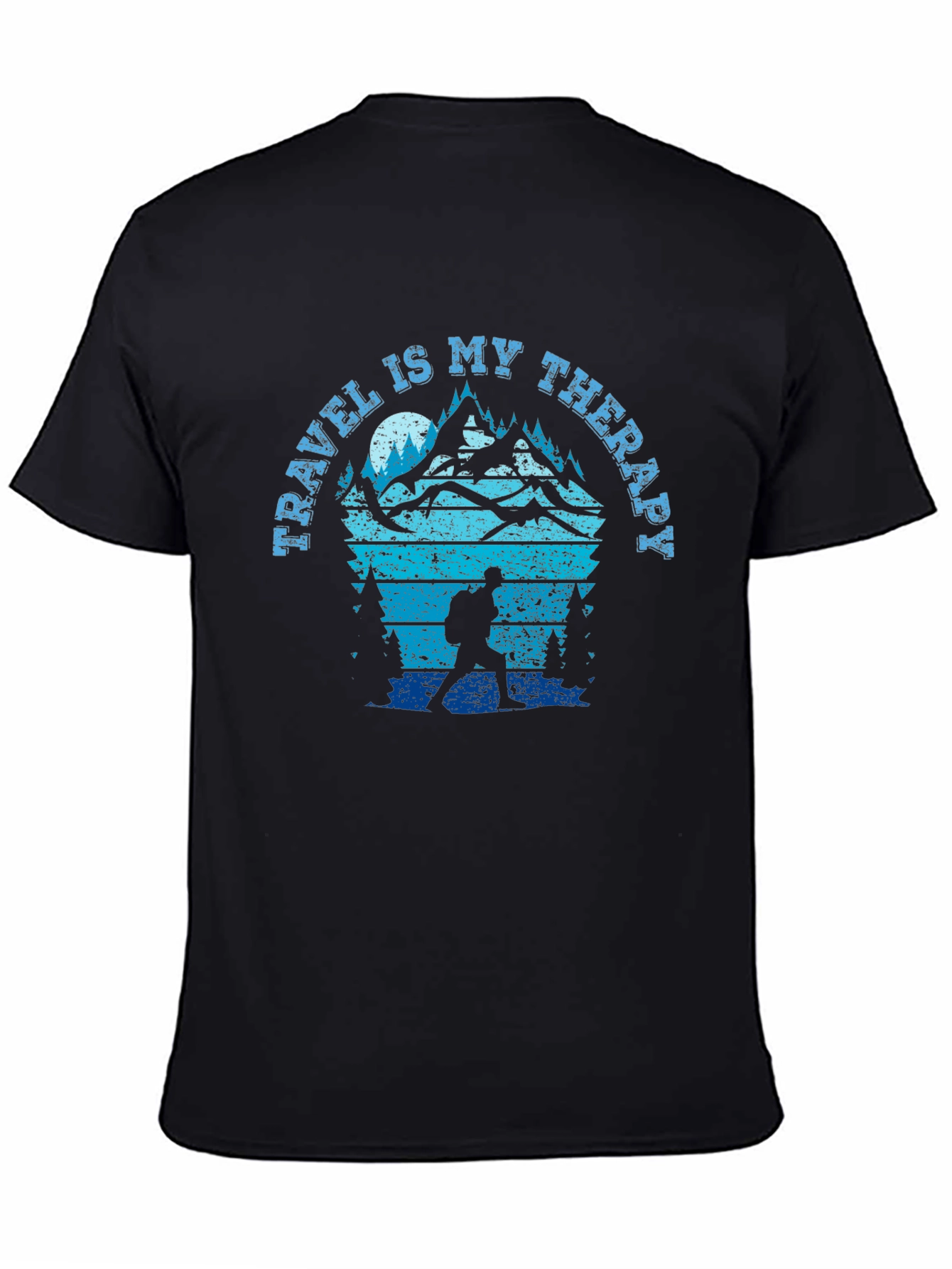 Travel Is My Therapy Hiking T-Shirt