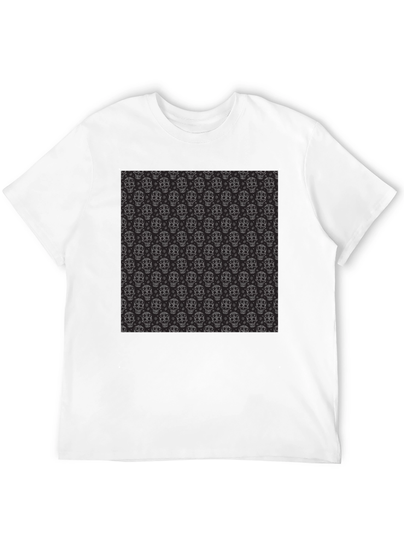 Sugar Skull T-Shirt - Stylish Mens Graphic Tee
