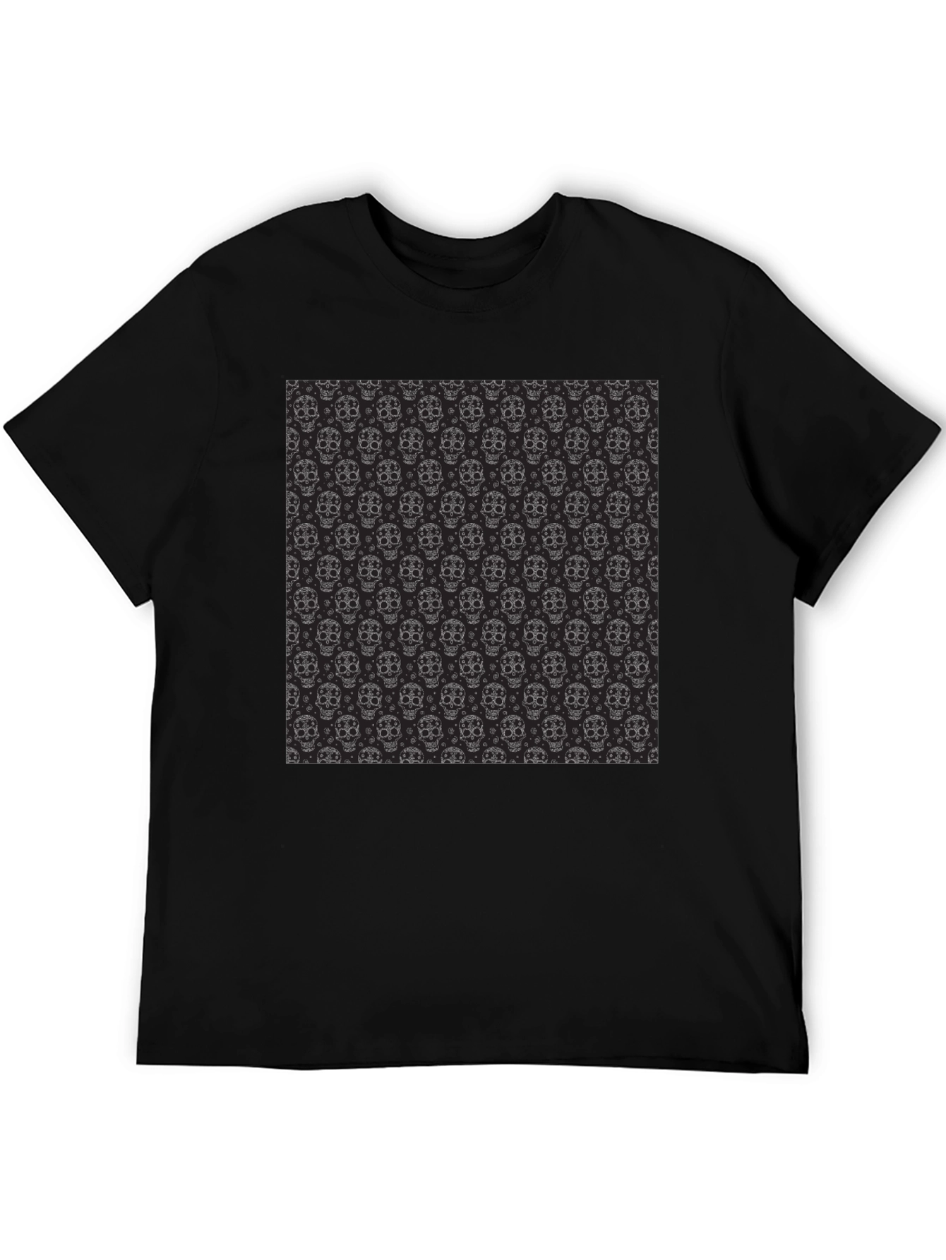 Sugar Skull T-Shirt - Stylish Mens Graphic Tee