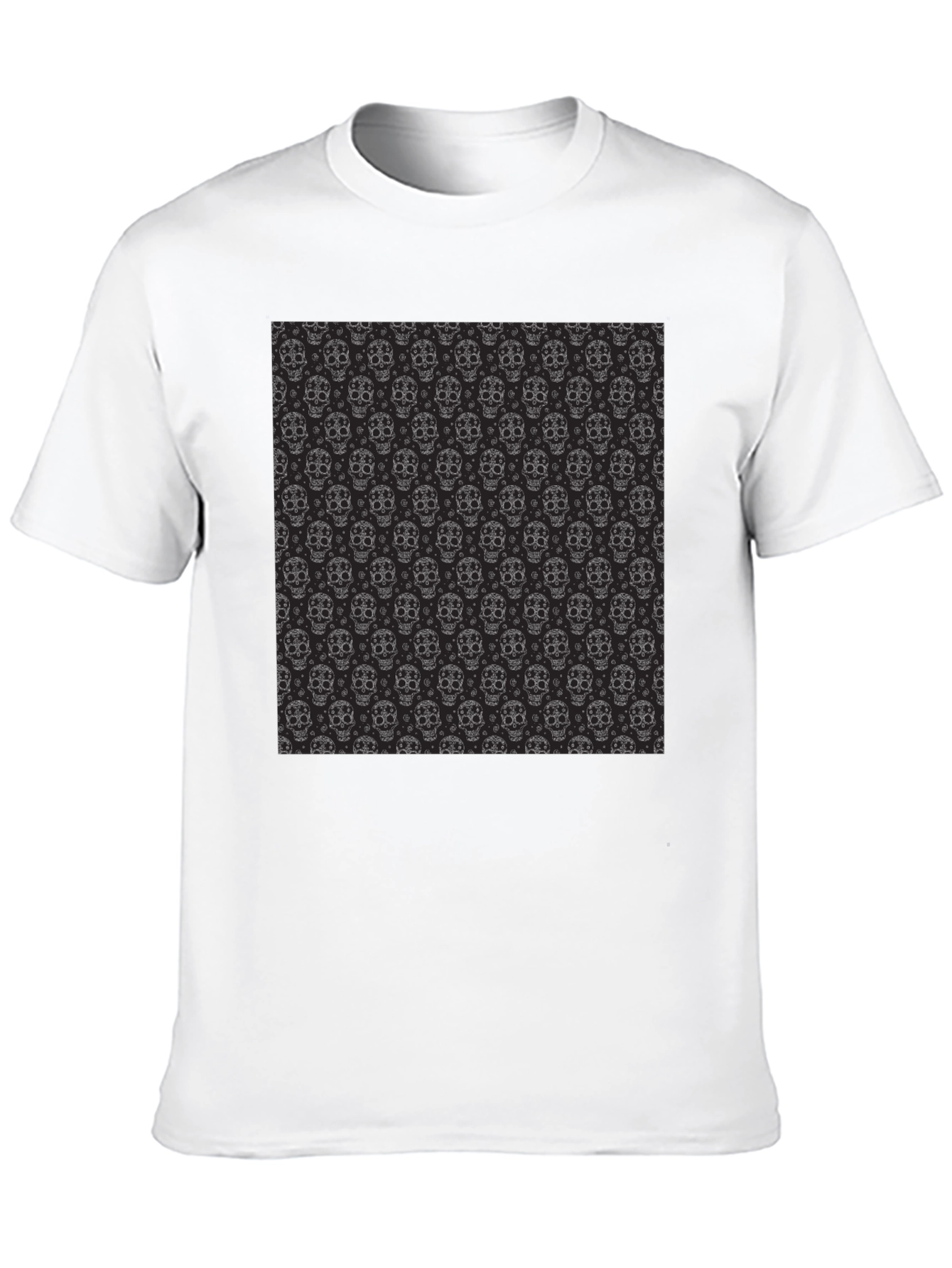 Sugar Skull T-Shirt - Stylish Mens Graphic Tee