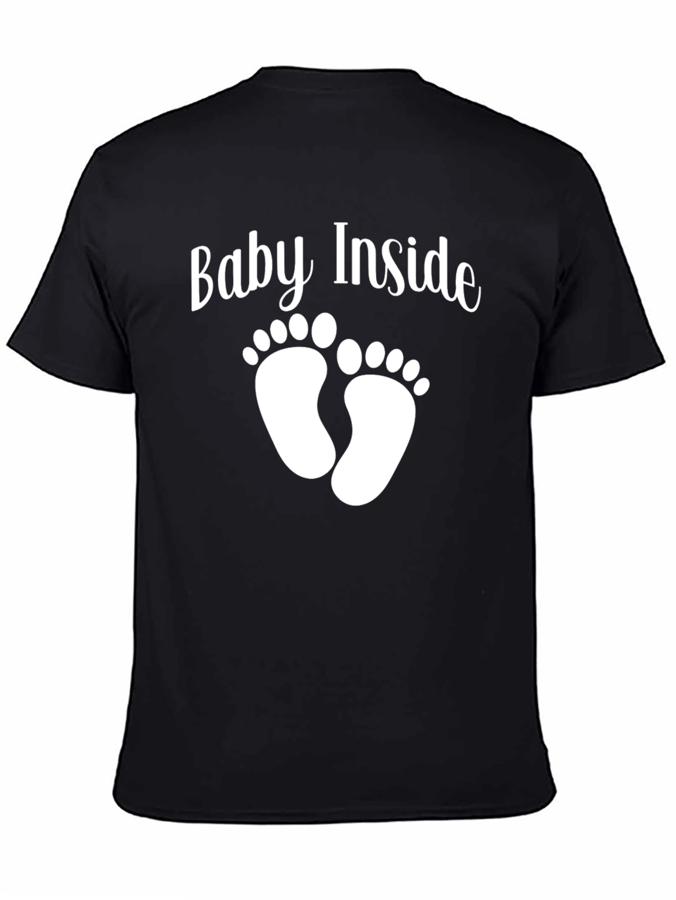 Baby Inside T-Shirt - Cute Pregnancy Announcement Tee
