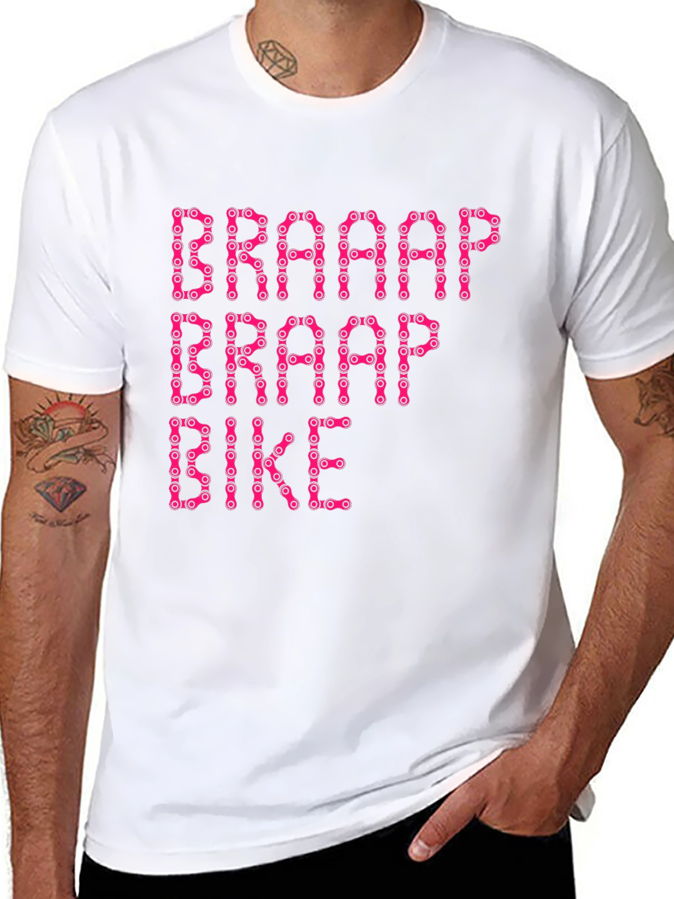 Braaap Bike Chain T-Shirt