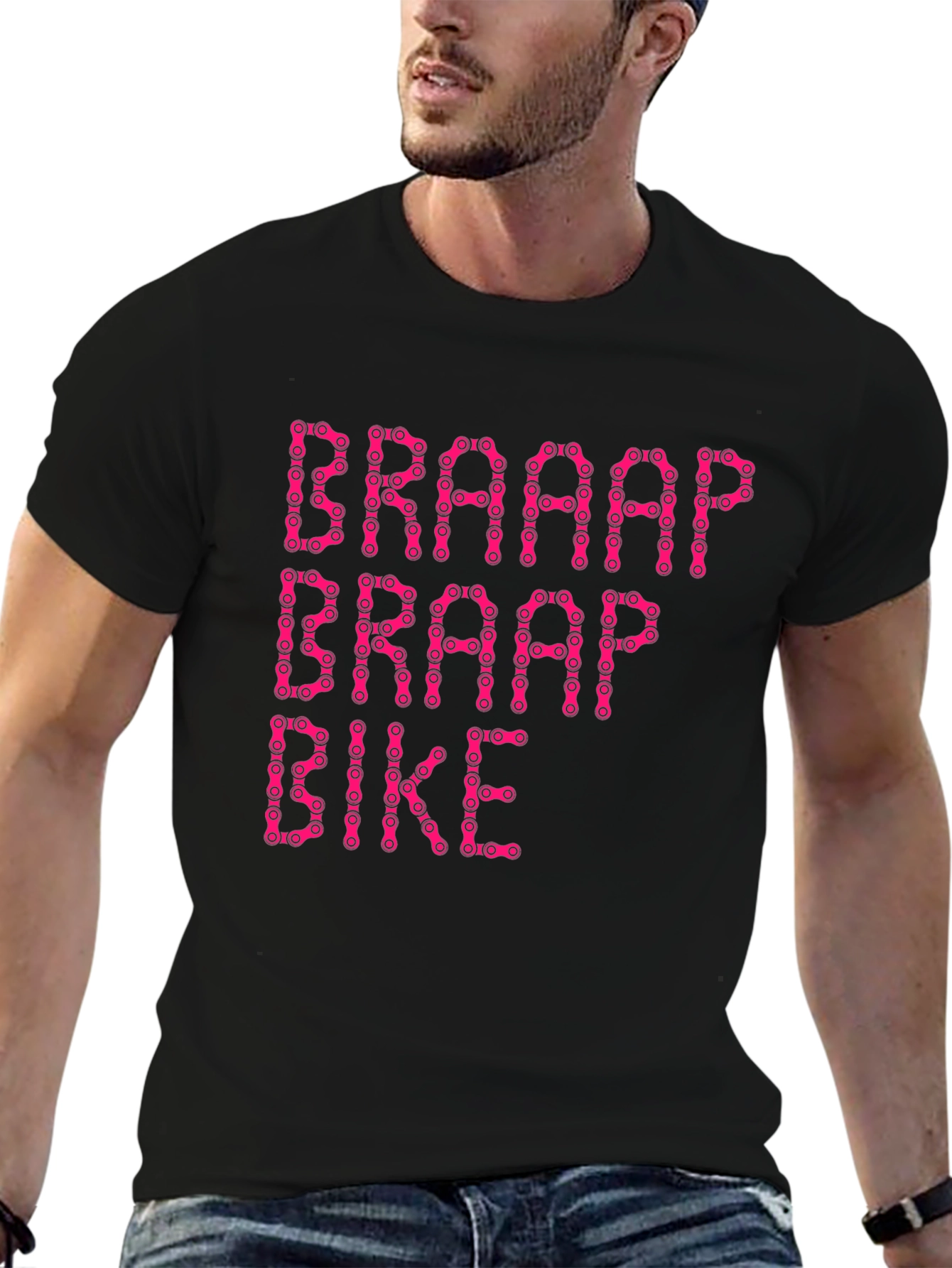 Braaap Bike Chain T-Shirt