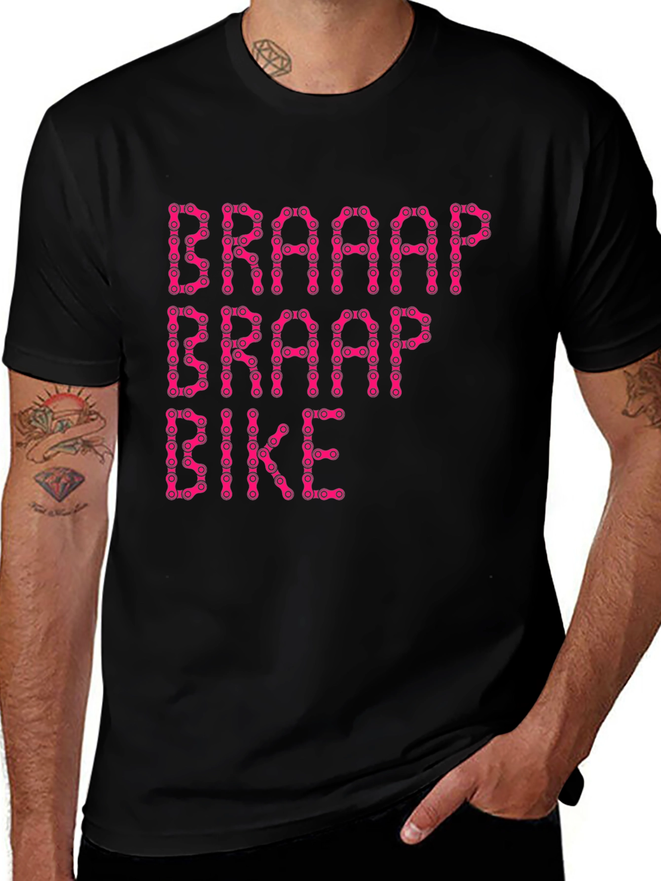 Braaap Bike Chain T-Shirt