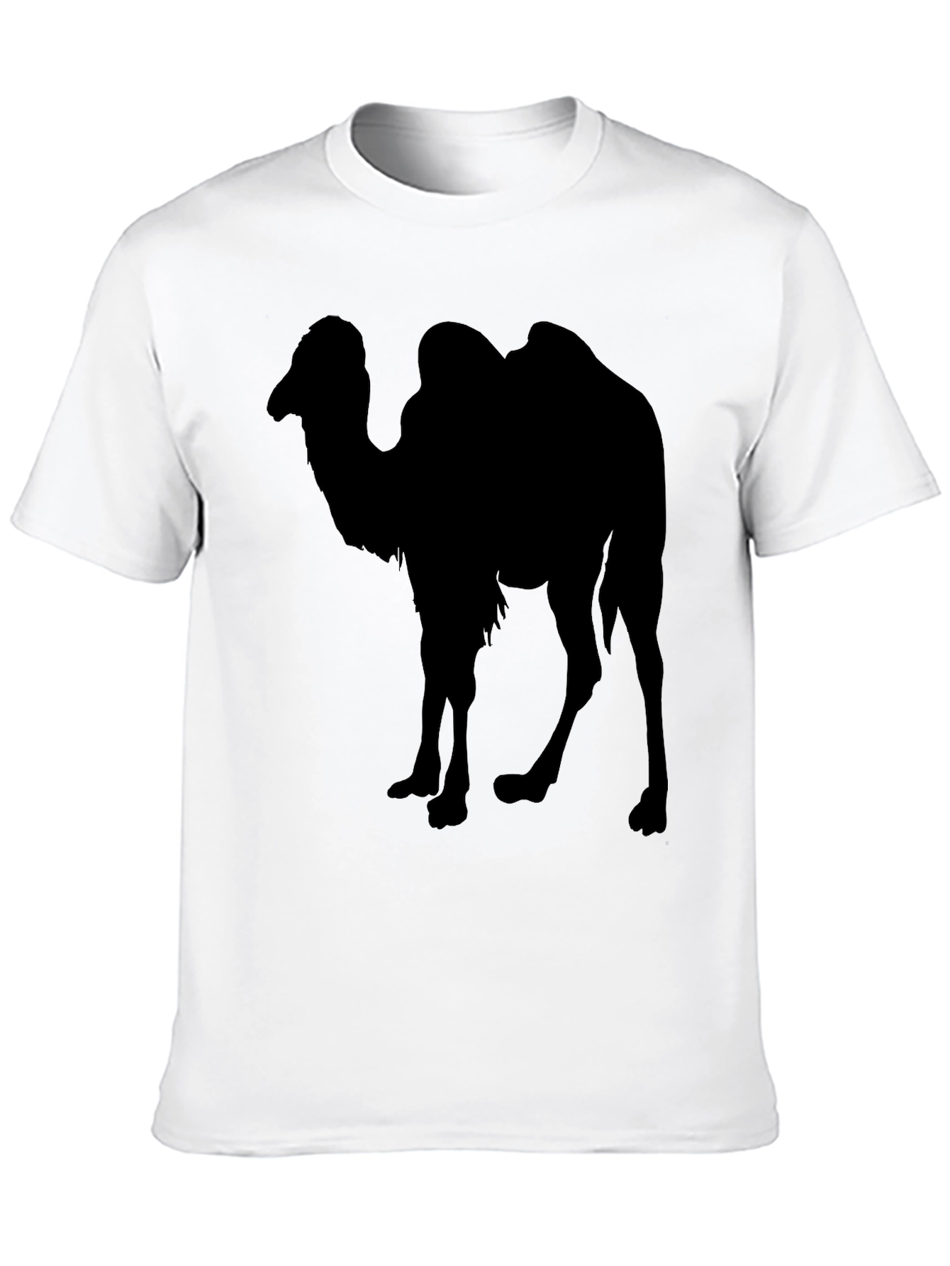 Camel Silhouette T-Shirt - Black Graphic Tee