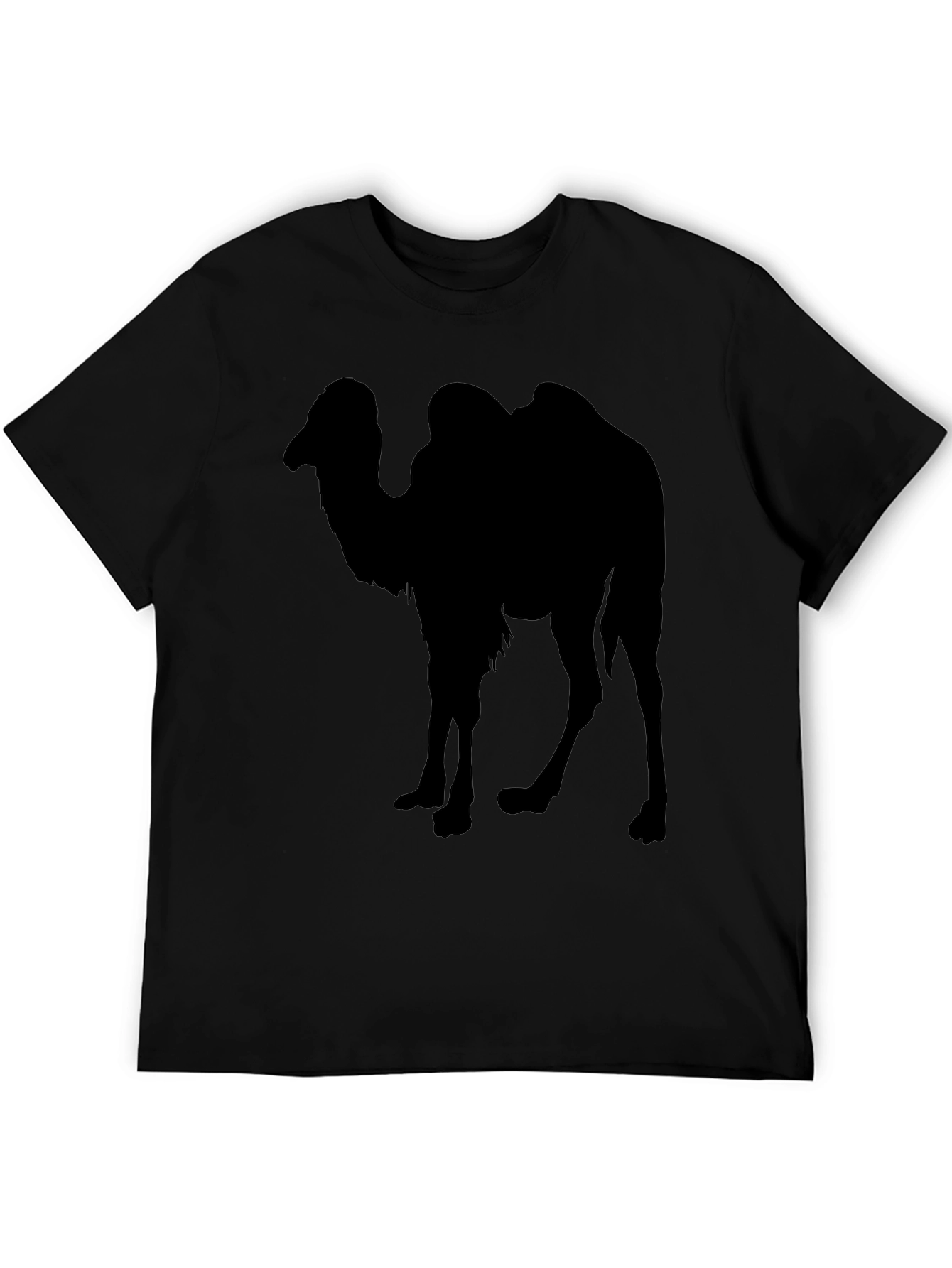 Camel Silhouette T-Shirt - Black Graphic Tee