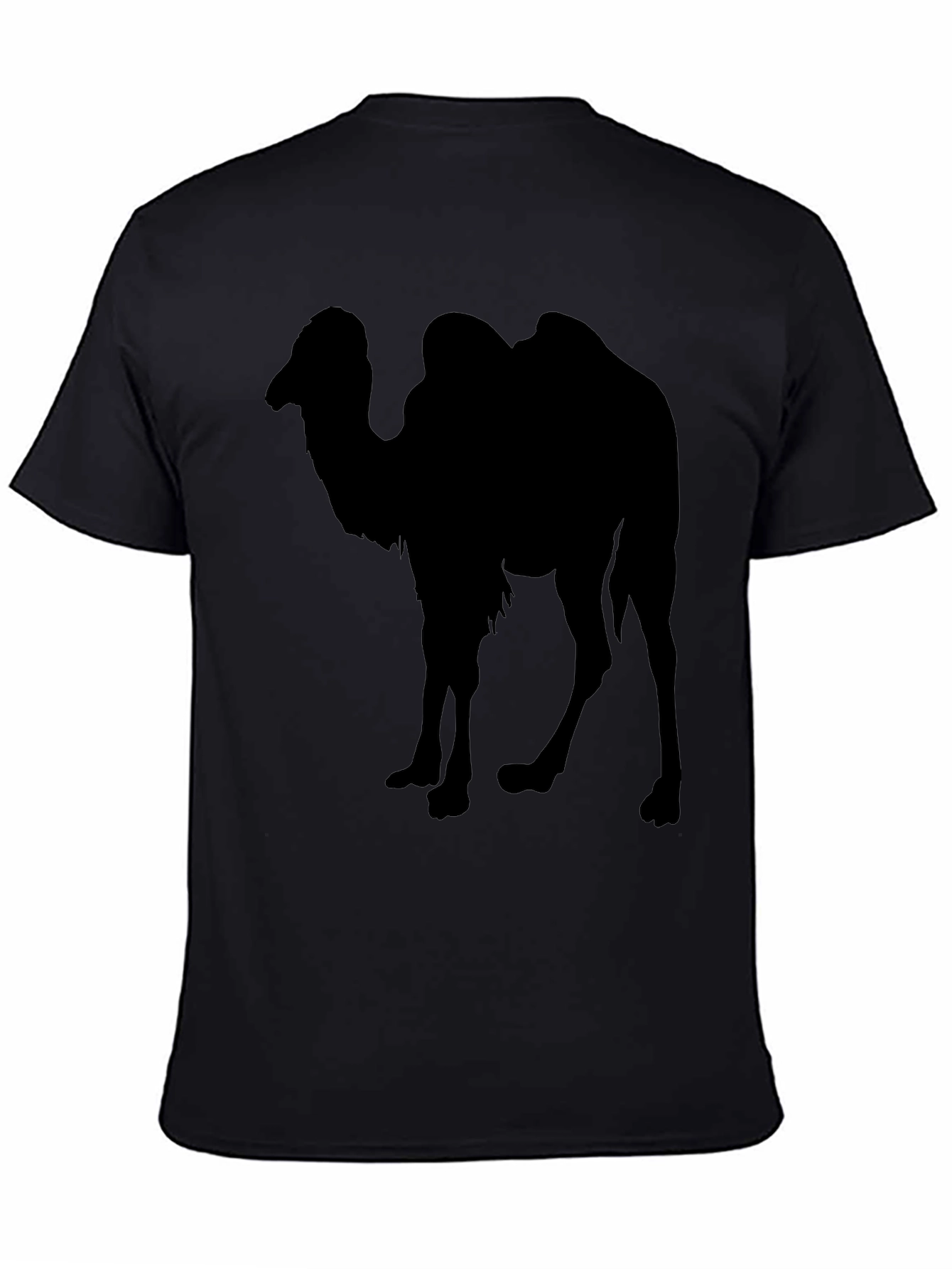 Camel Silhouette T-Shirt - Black Graphic Tee