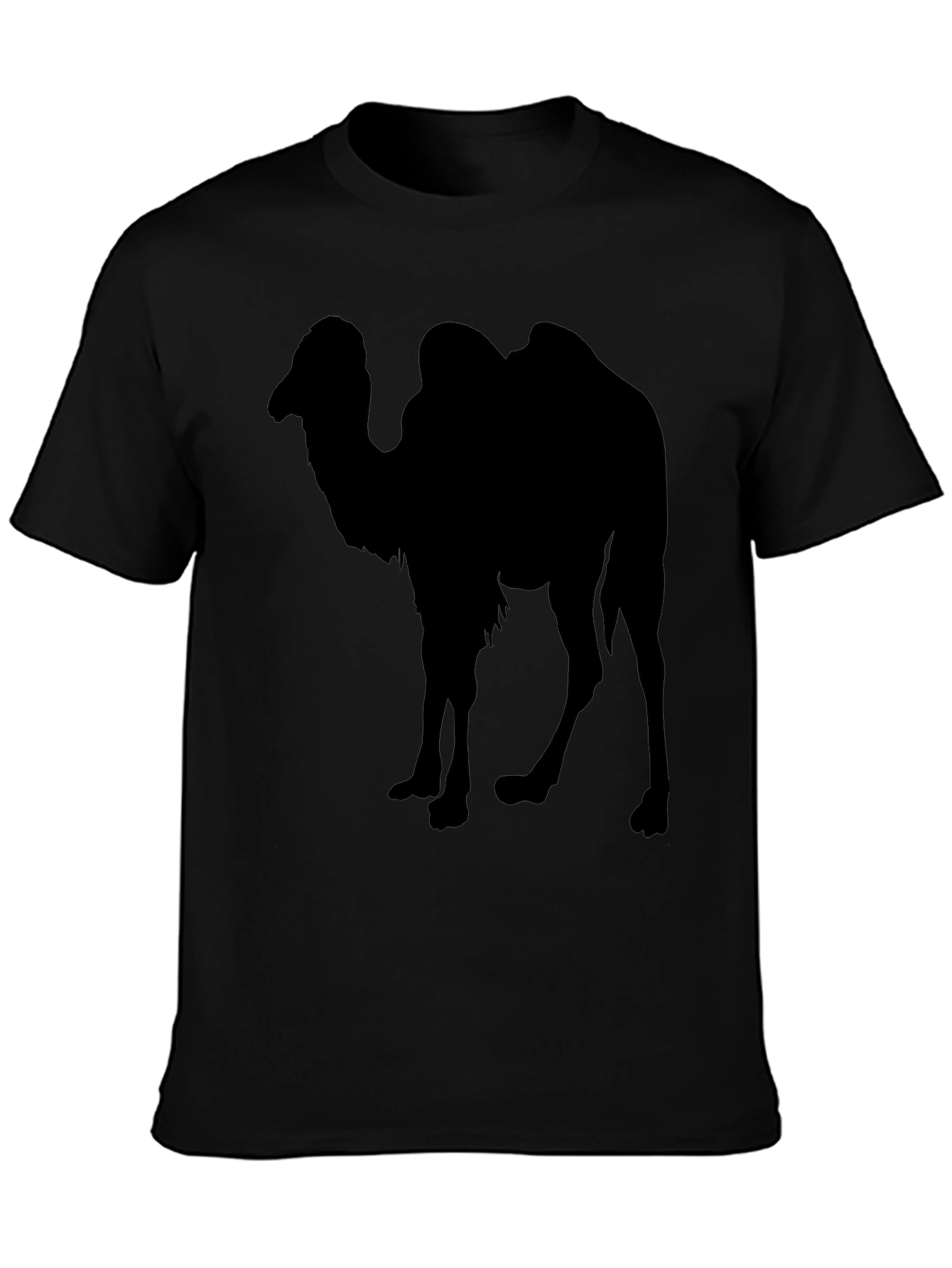 Camel Silhouette T-Shirt - Black Graphic Tee