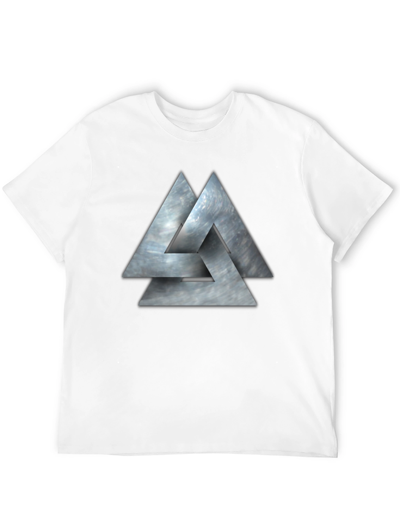 Valknut Viking Symbol Black T-Shirt