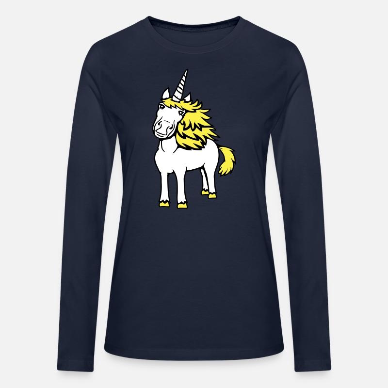 Unicorn Pretty Hair Cute Friendly Cartoon Horse