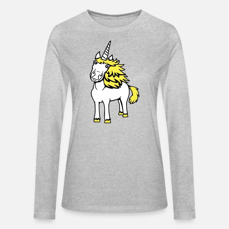 Unicorn Pretty Hair Cute Friendly Cartoon Horse